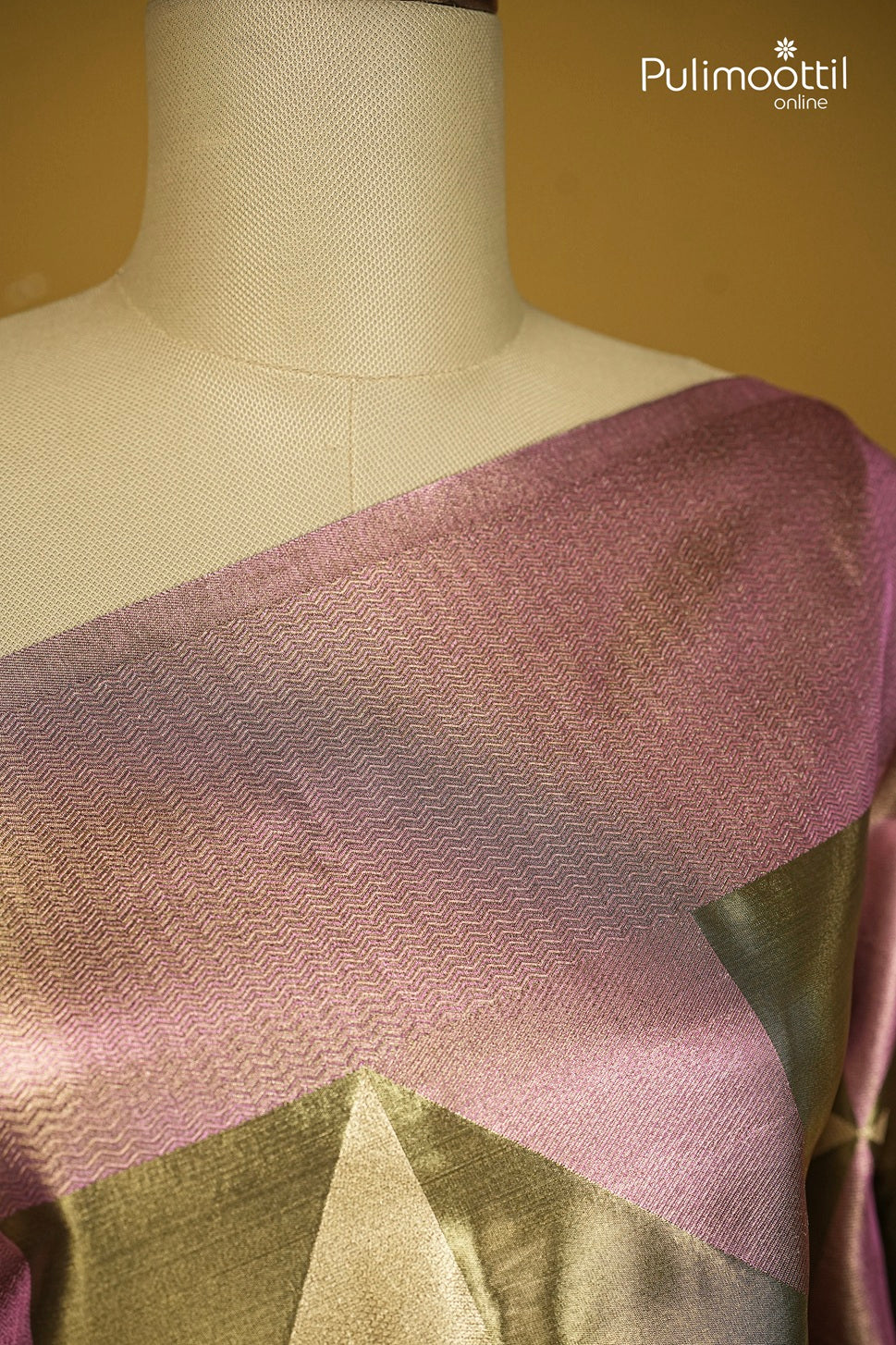 Multicolour Semi Kanchipuram Saree