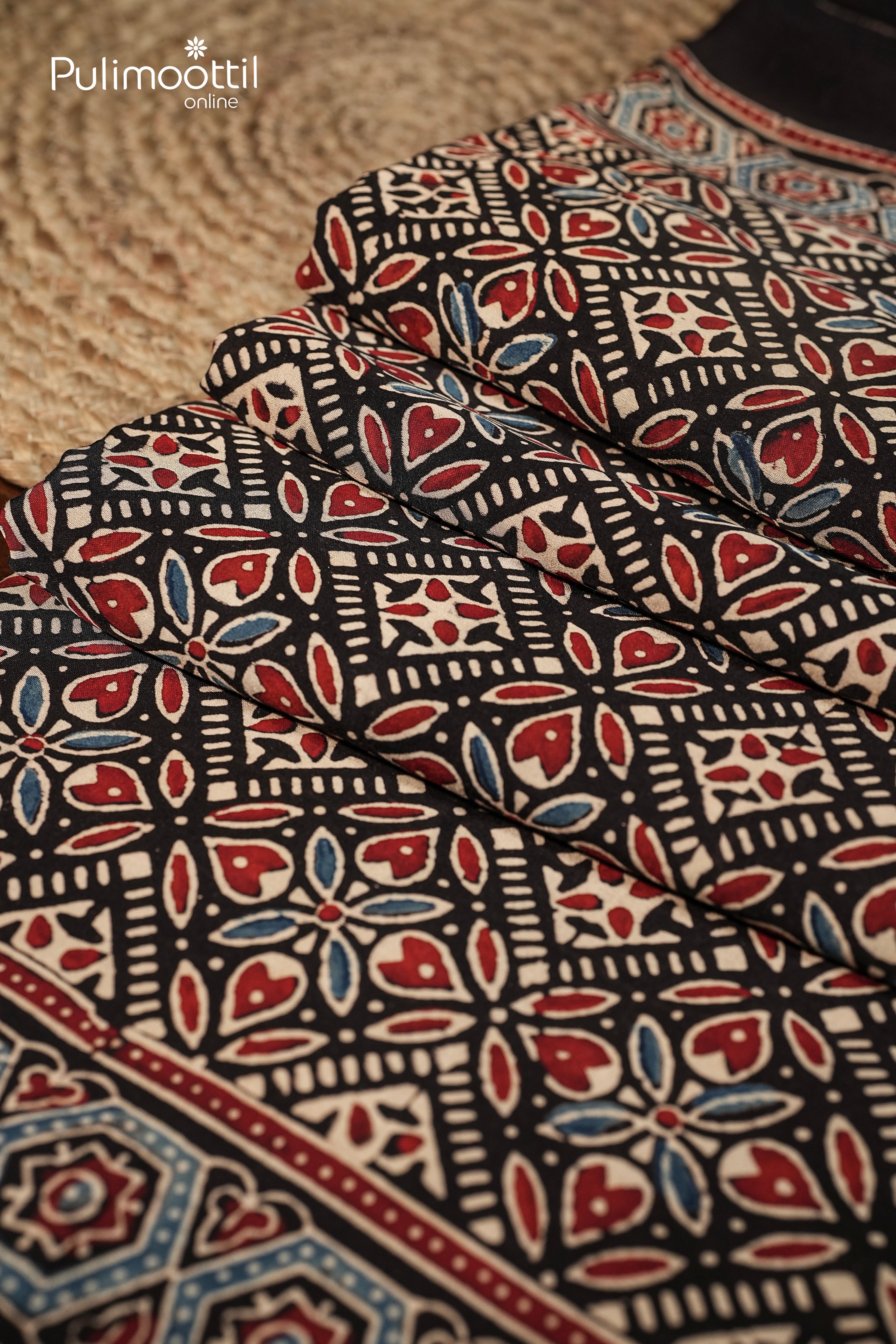 Black Colour Modal Silk Saree