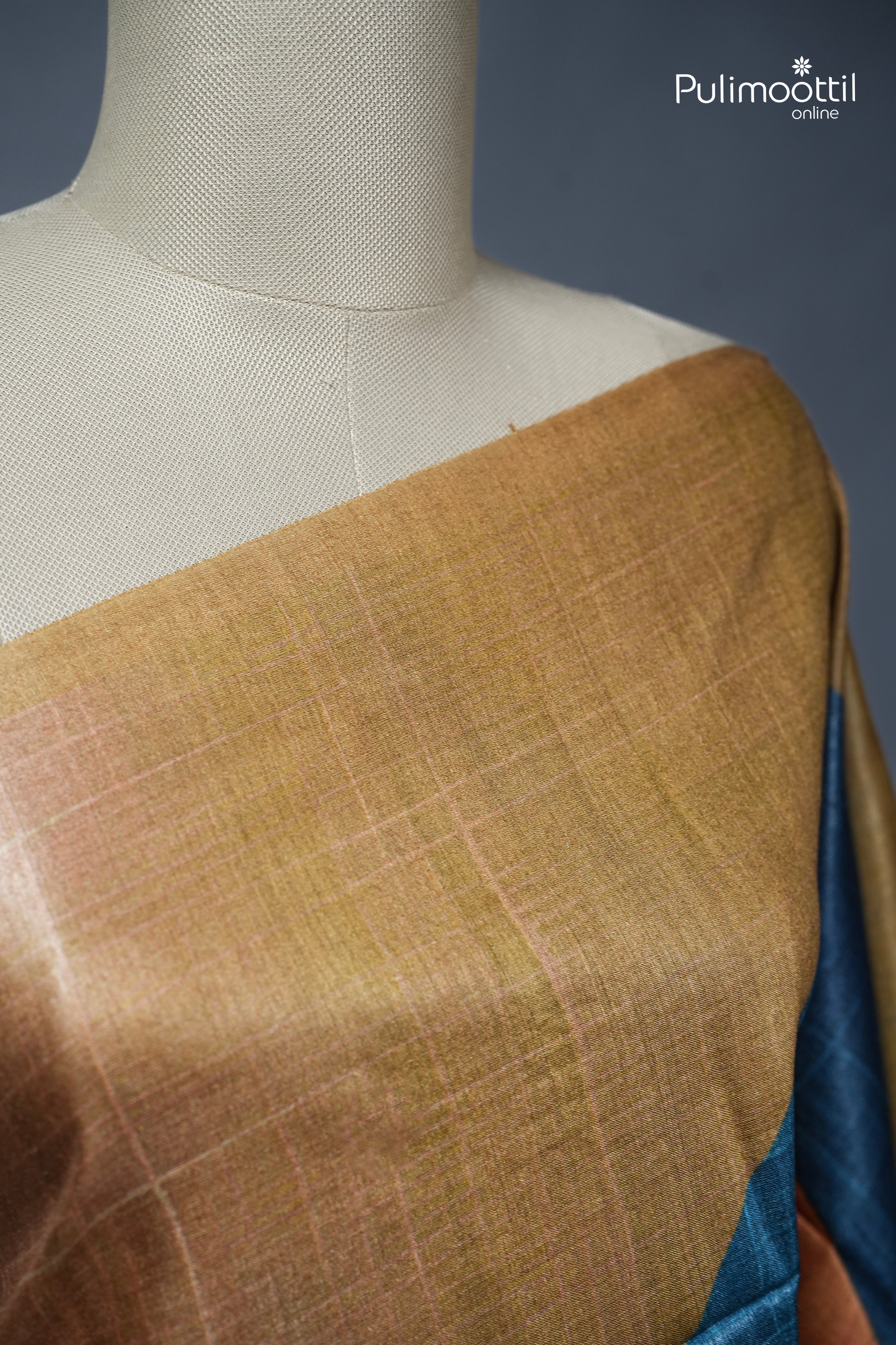 Multicolour Tussar Silk Saree