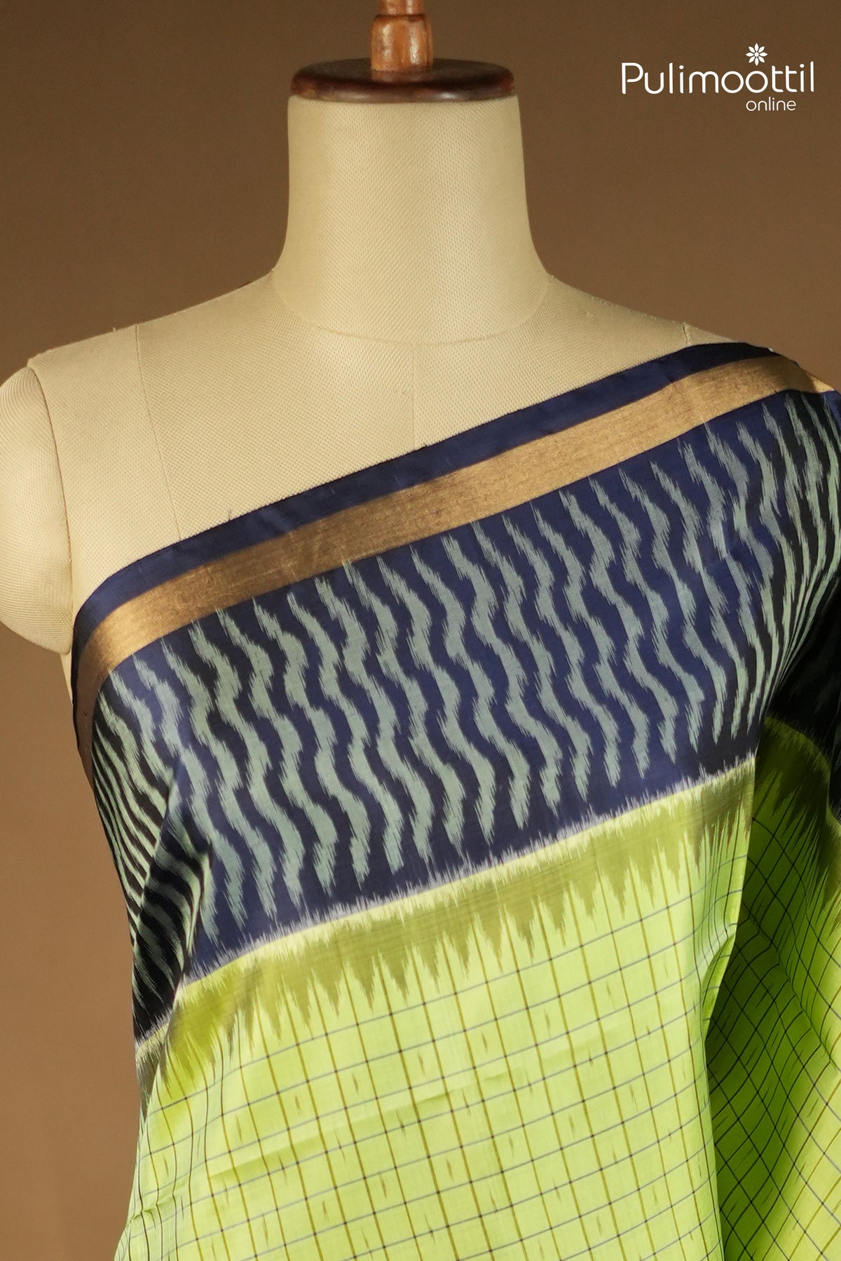 Light Green Colour Kanchipuram Soft Silk Saree