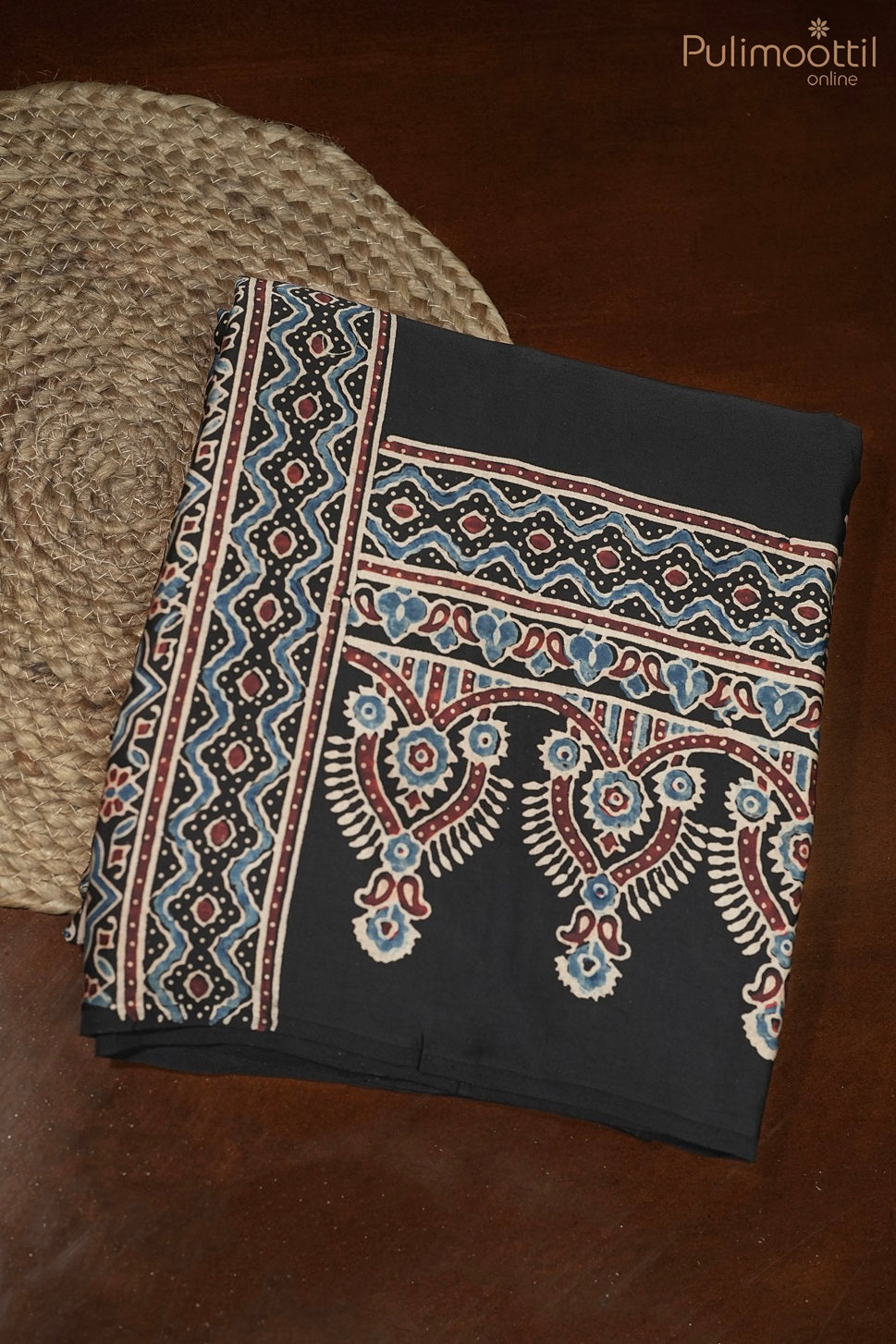 Black Colour Modal Silk Saree