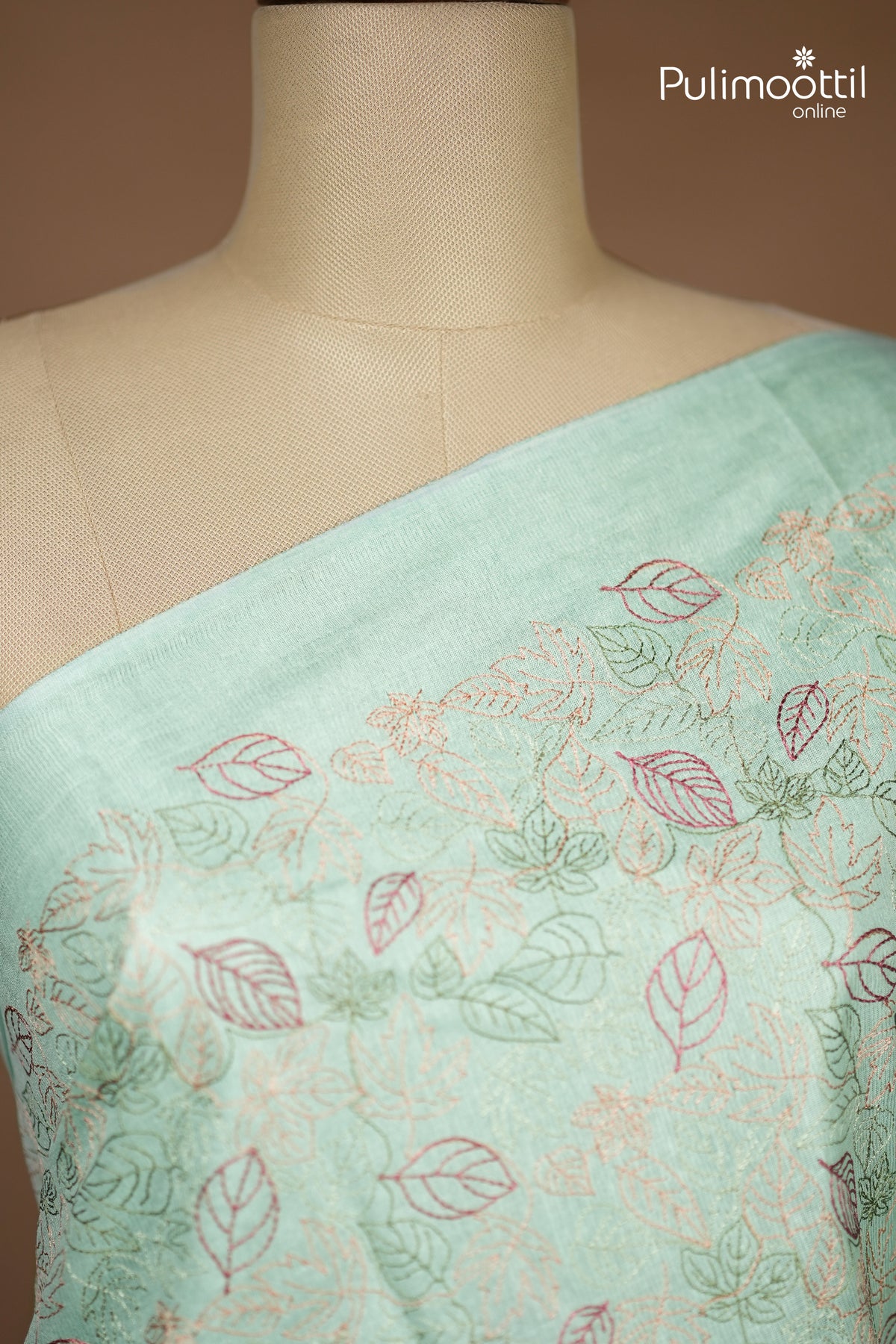 Light Blue Colour Tussar Silk Saree