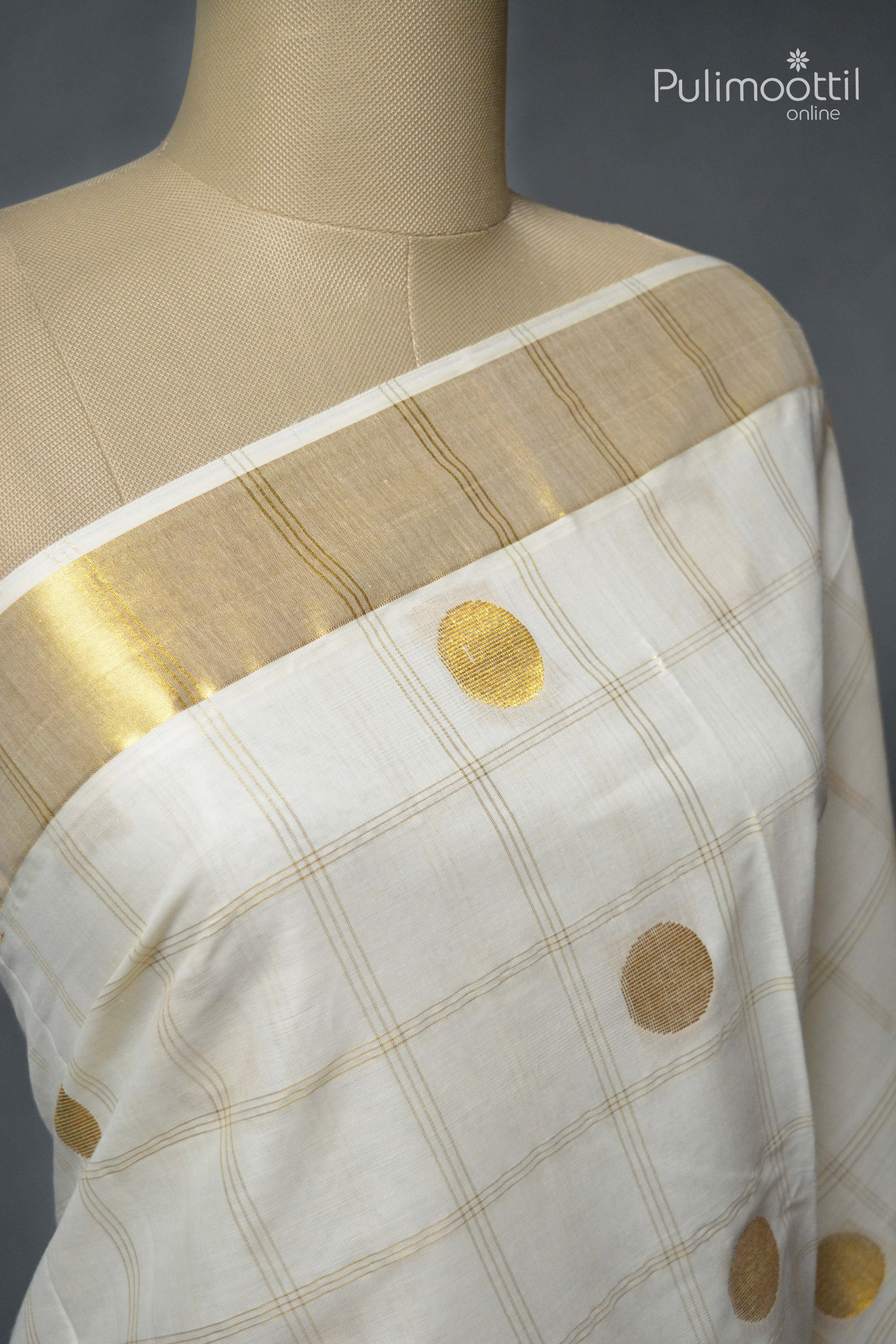 Kerala Traditional Cotton Set Saree