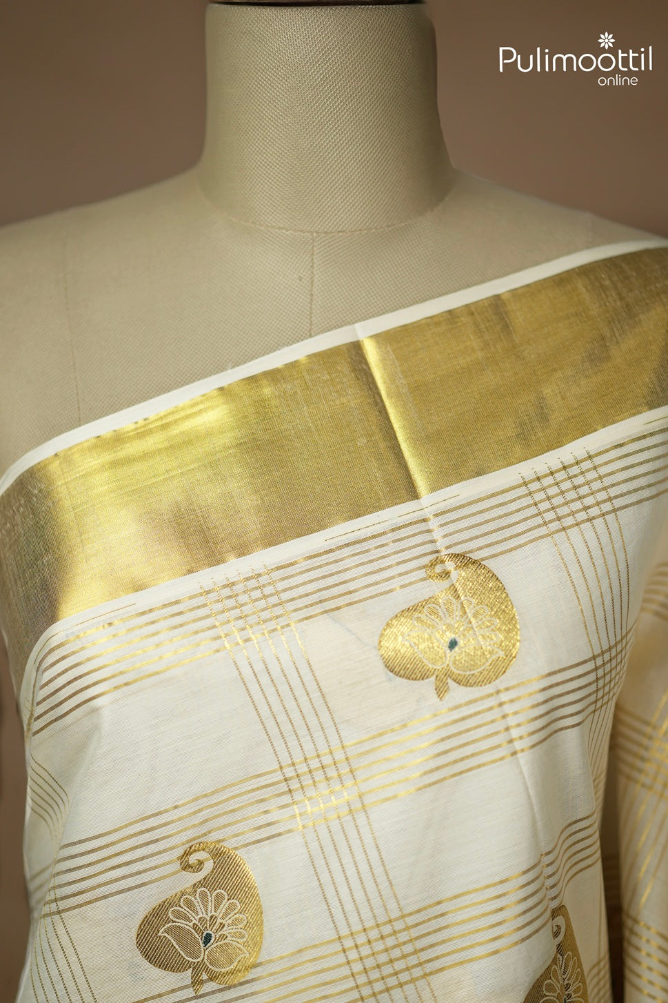 Kerala Traditional Cotton Set Saree