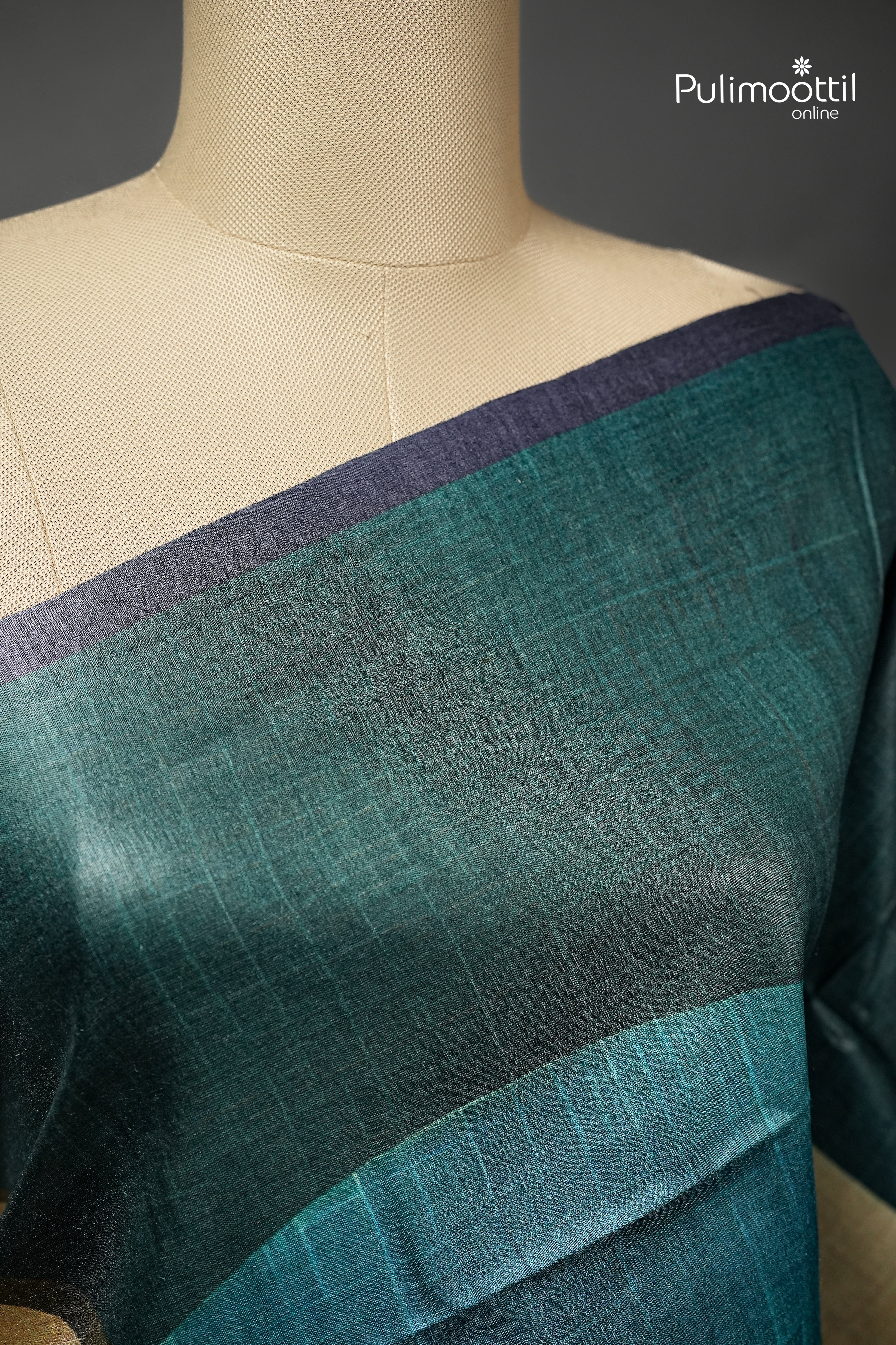 Multicolour Tussar Silk Saree