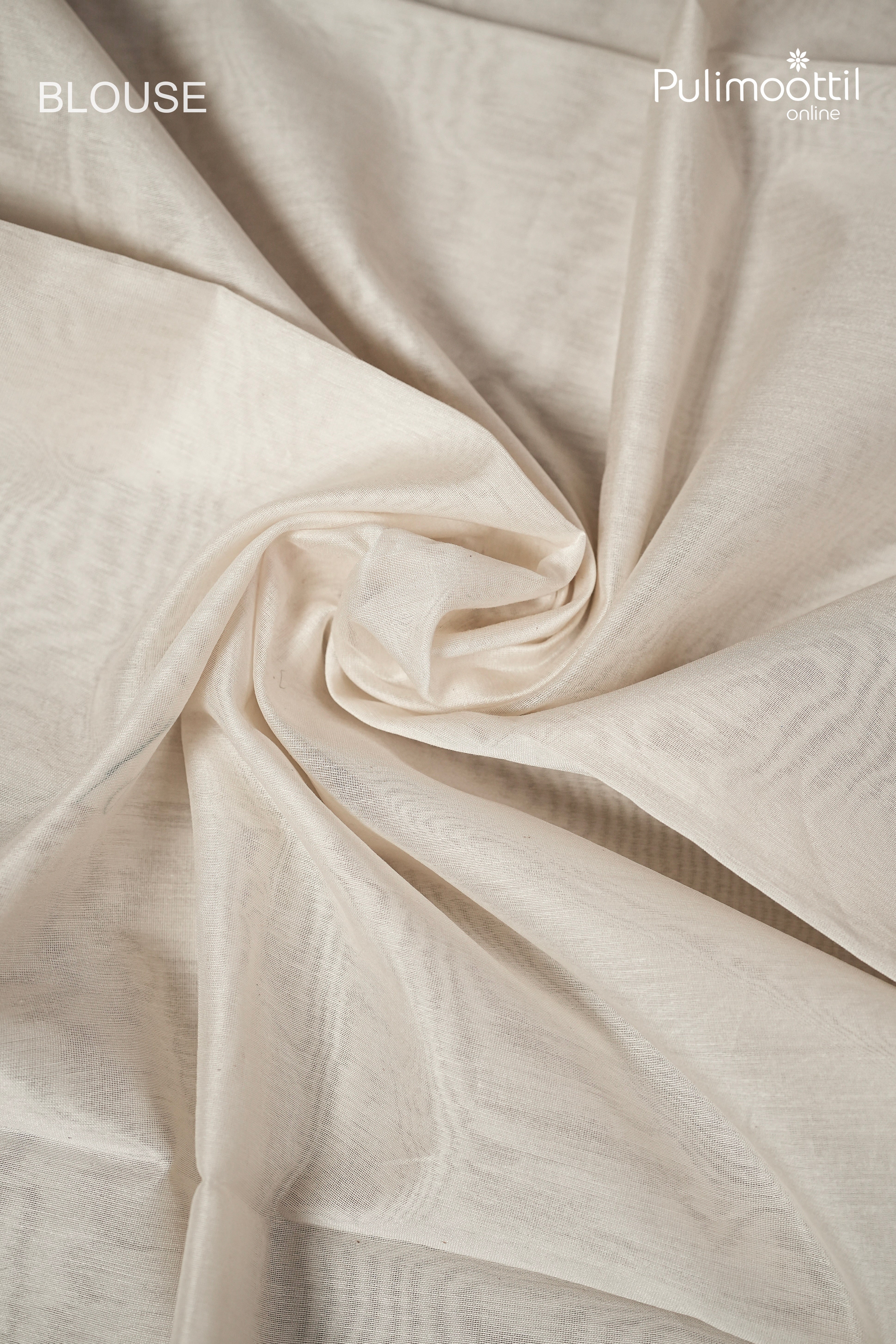 Offwhite Colour Semi Chanderi Traditional Saree