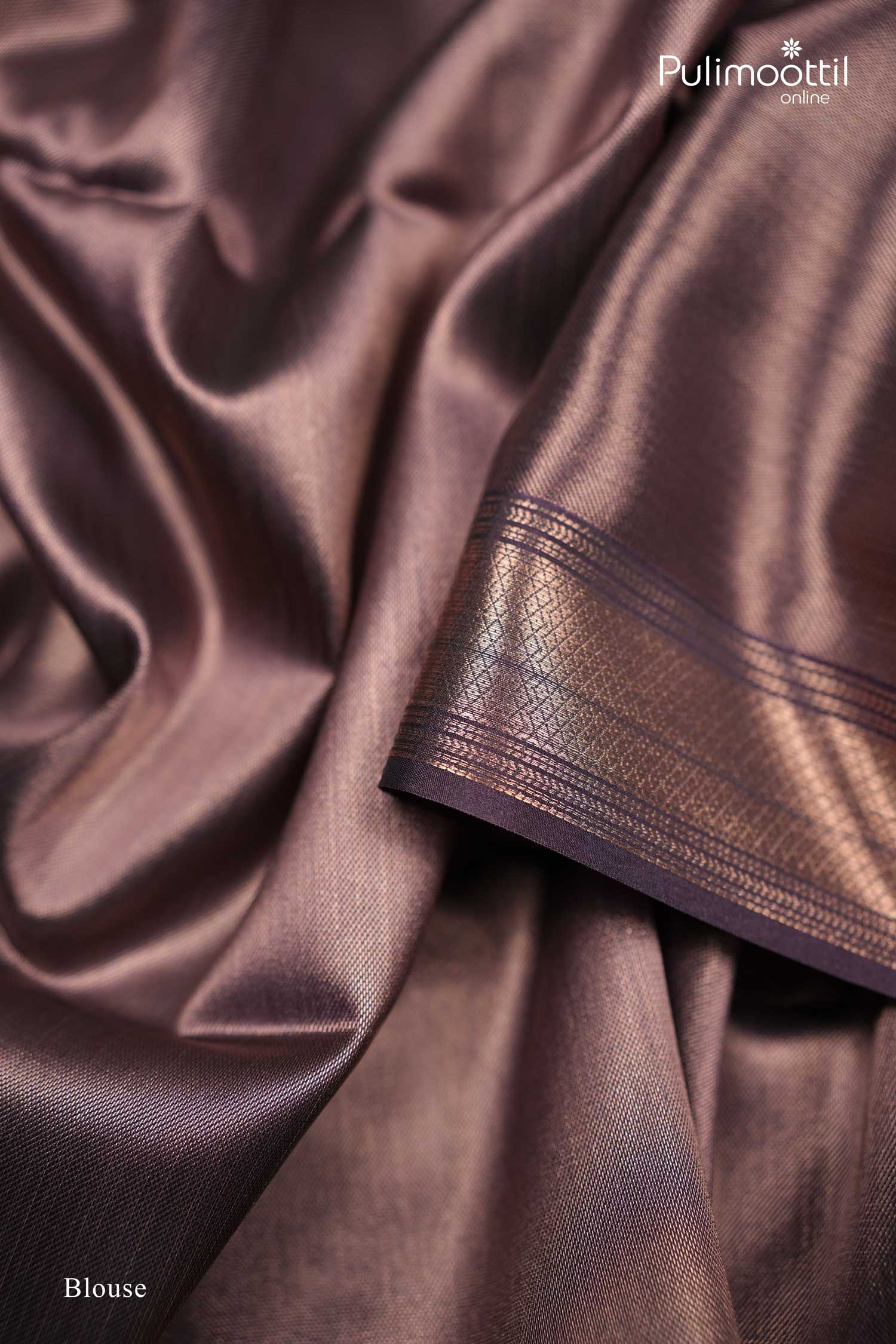 Sage Green Tissue Silk Saree.