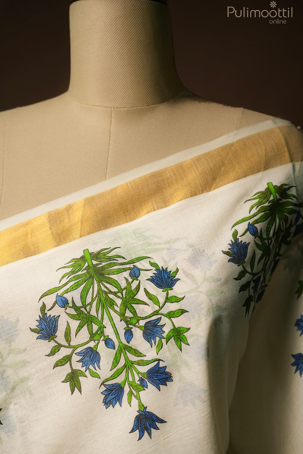 Kerala traditional cotton set saree