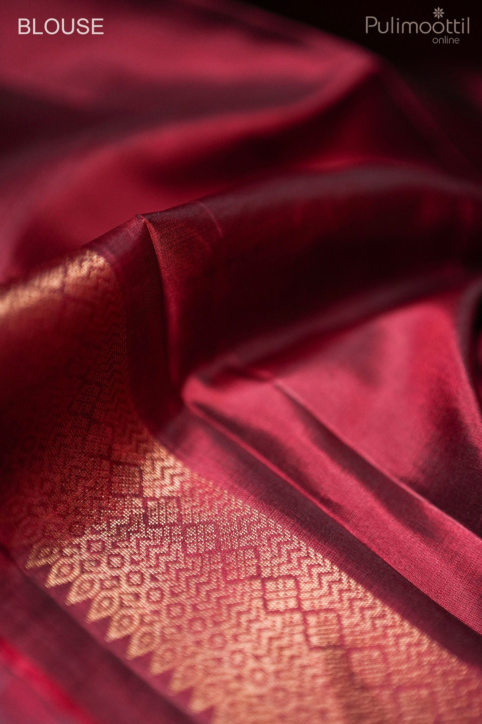 Black color Kanchipuram designer saree