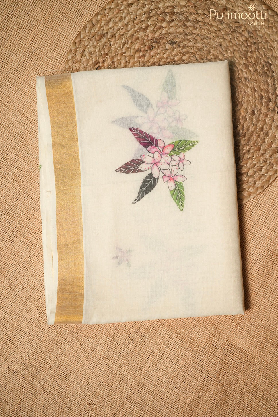 Kerala traditional cotton set saree