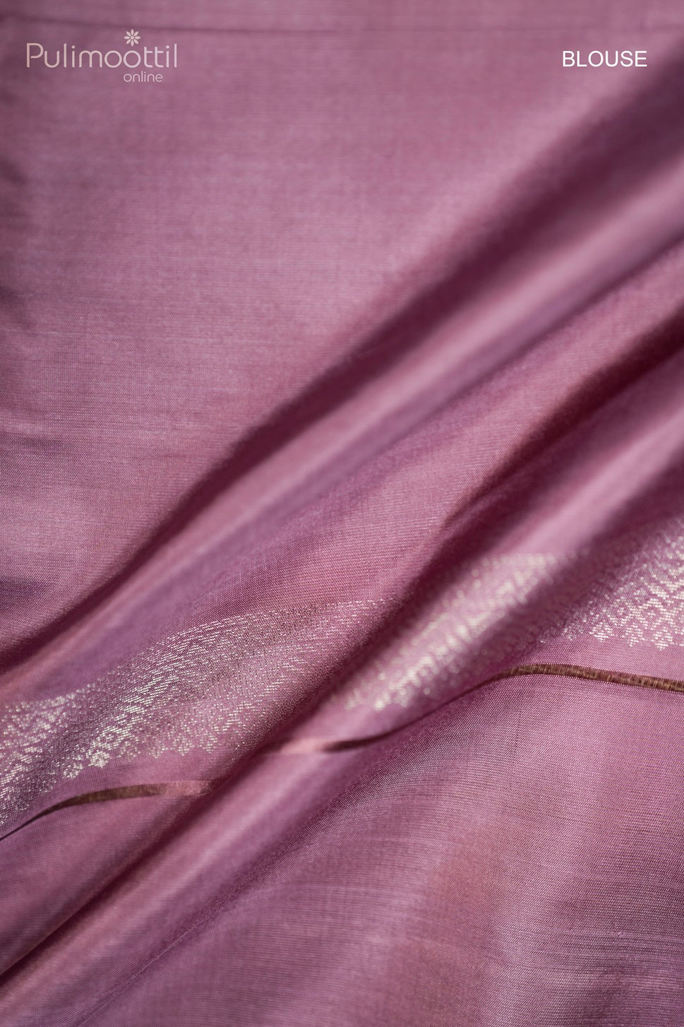 Pastel Onion Shade Kanchipuram Designer Saree