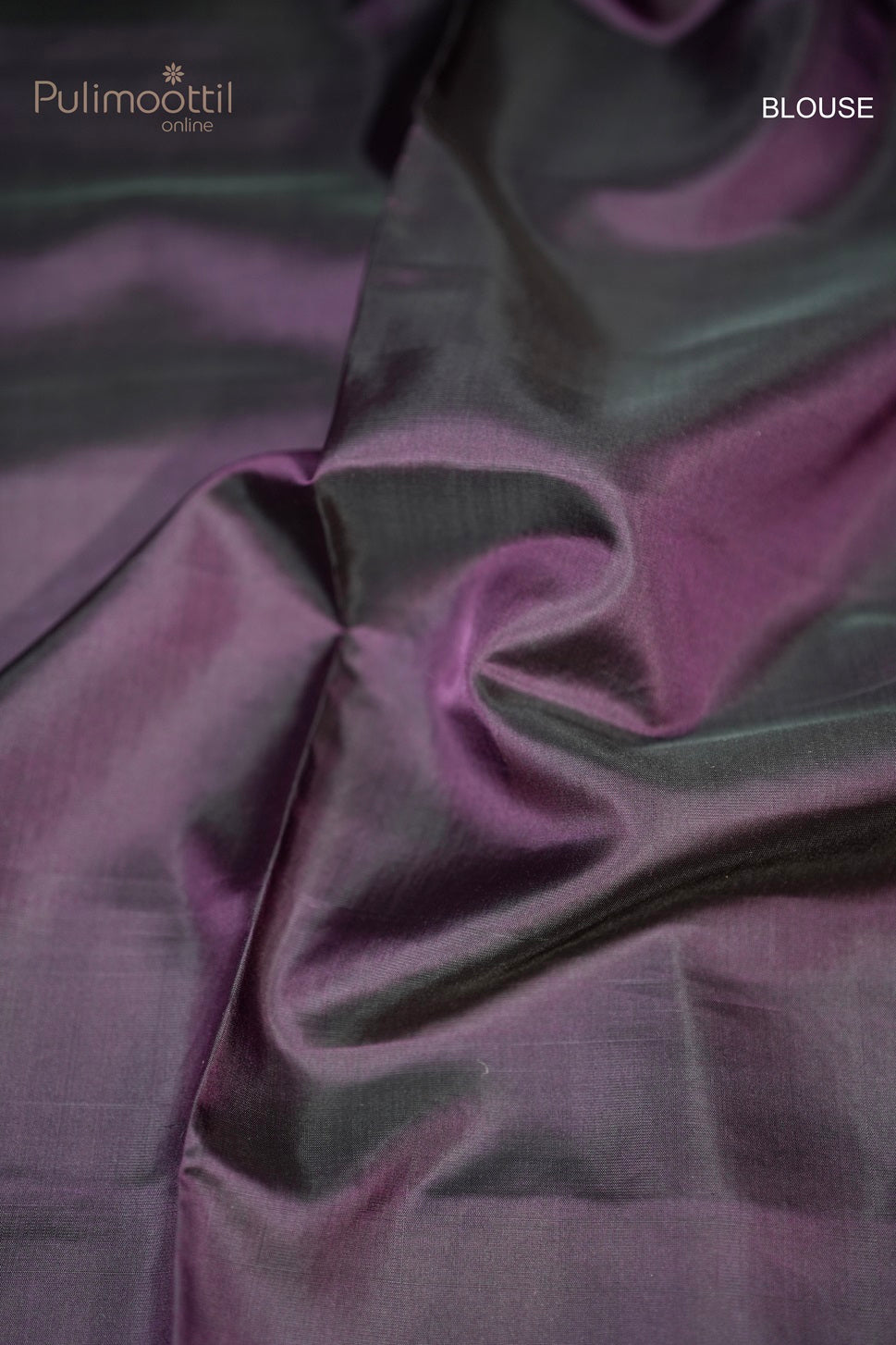 Dark Purple Colour Kanchipuram Soft Silk Saree