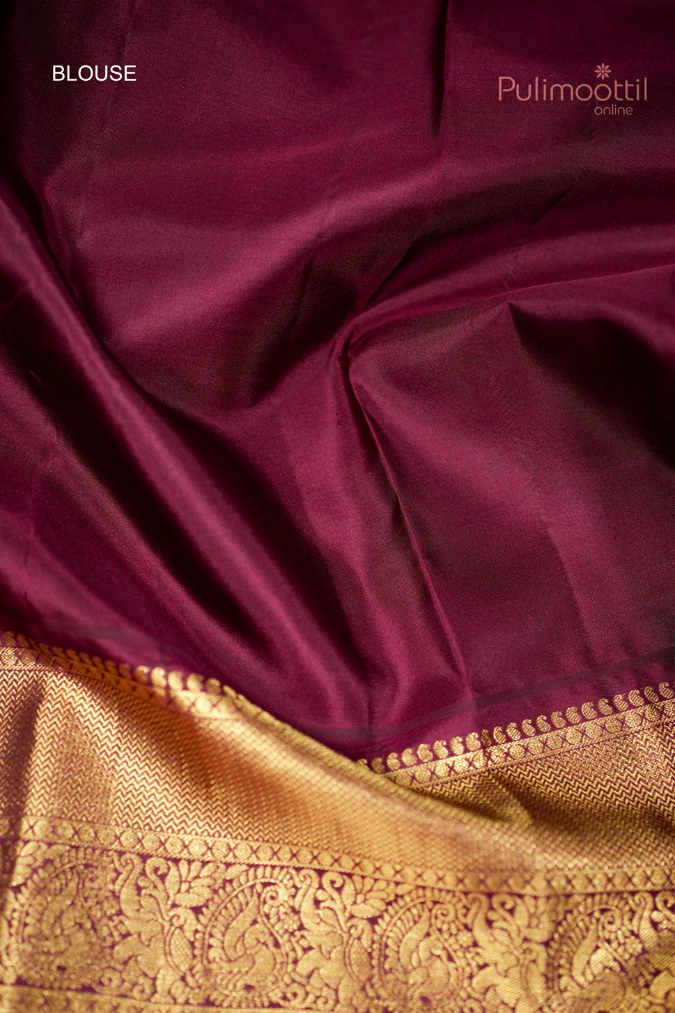 Carrot Peach Colour Kanchipuram Soft Silk Saree