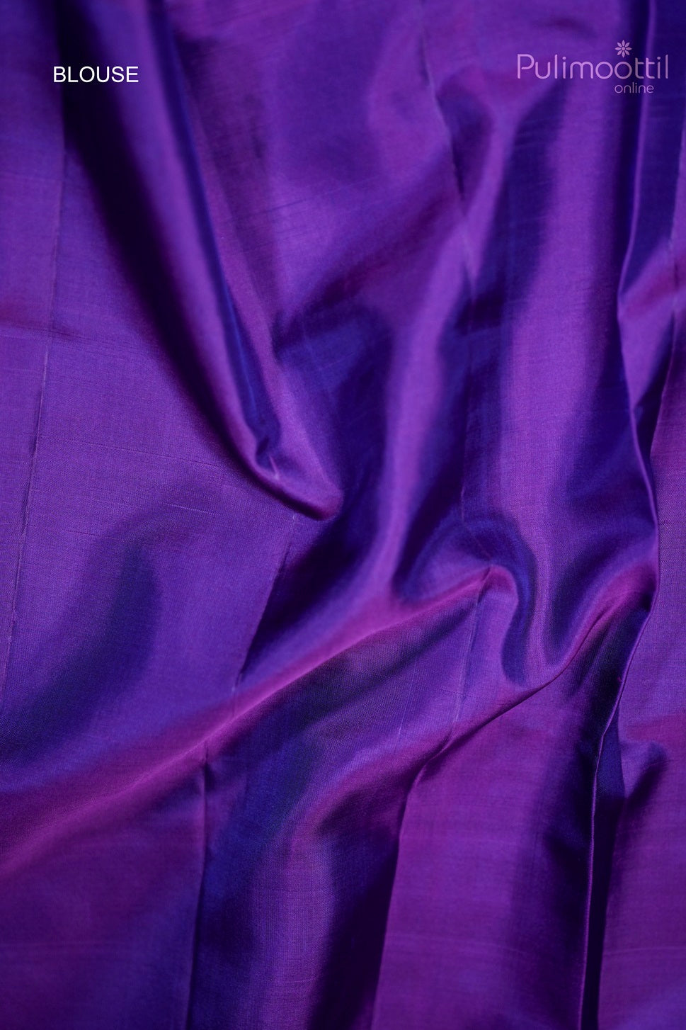 Dark Violet Colour Kanchipuram Soft Silk Saree