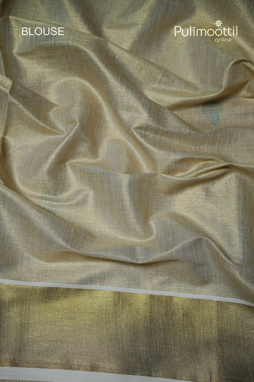 Kerala Traditional Golden Tissue Set Saree