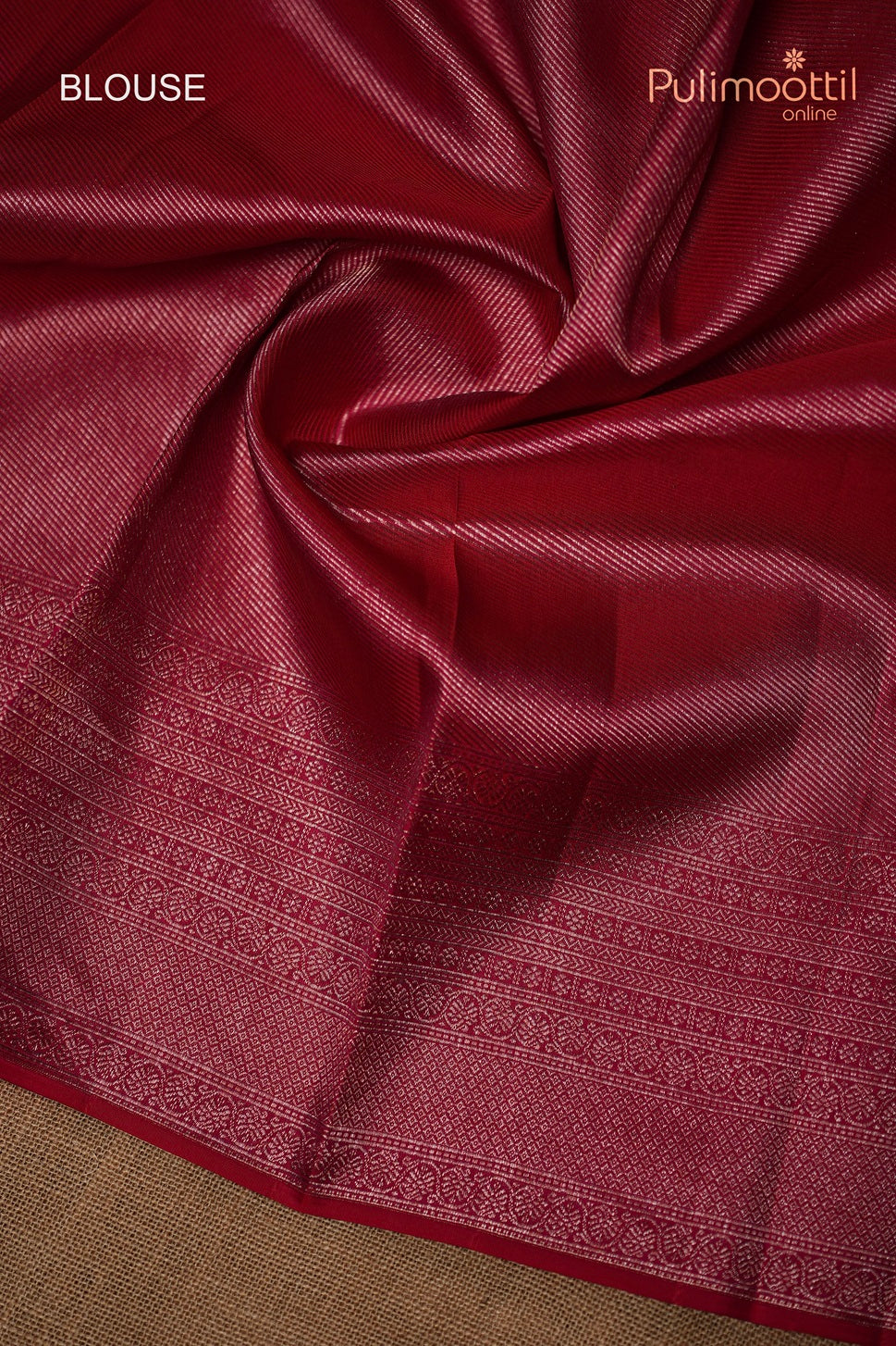 Rani Pink Colour Kanchipuram Brocade Wedding Saree