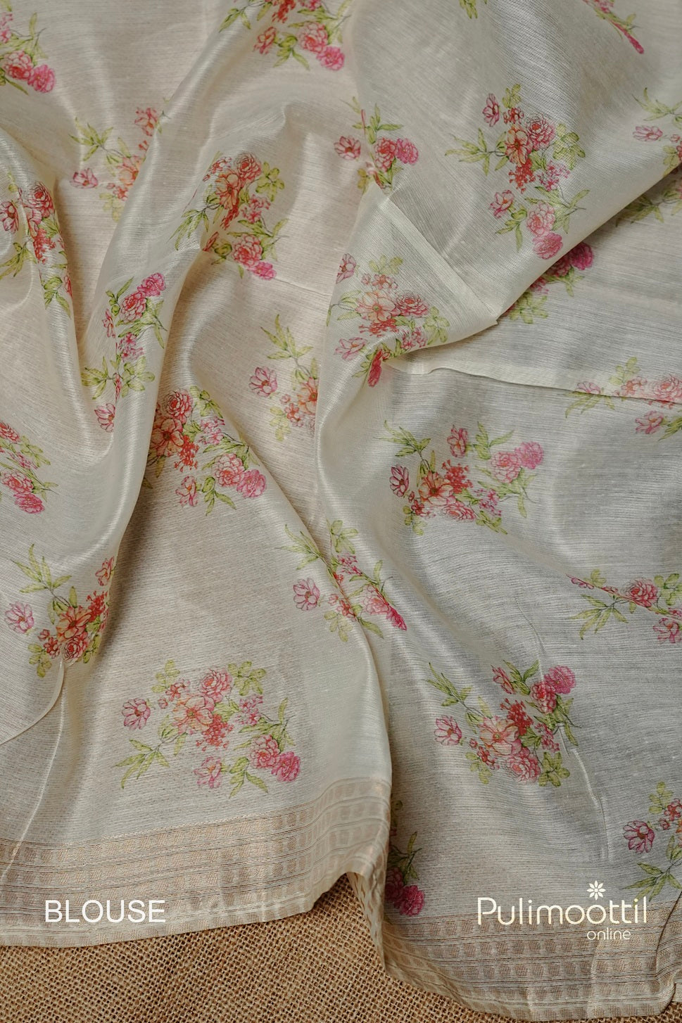 Off White Colour Traditional Fancy Saree