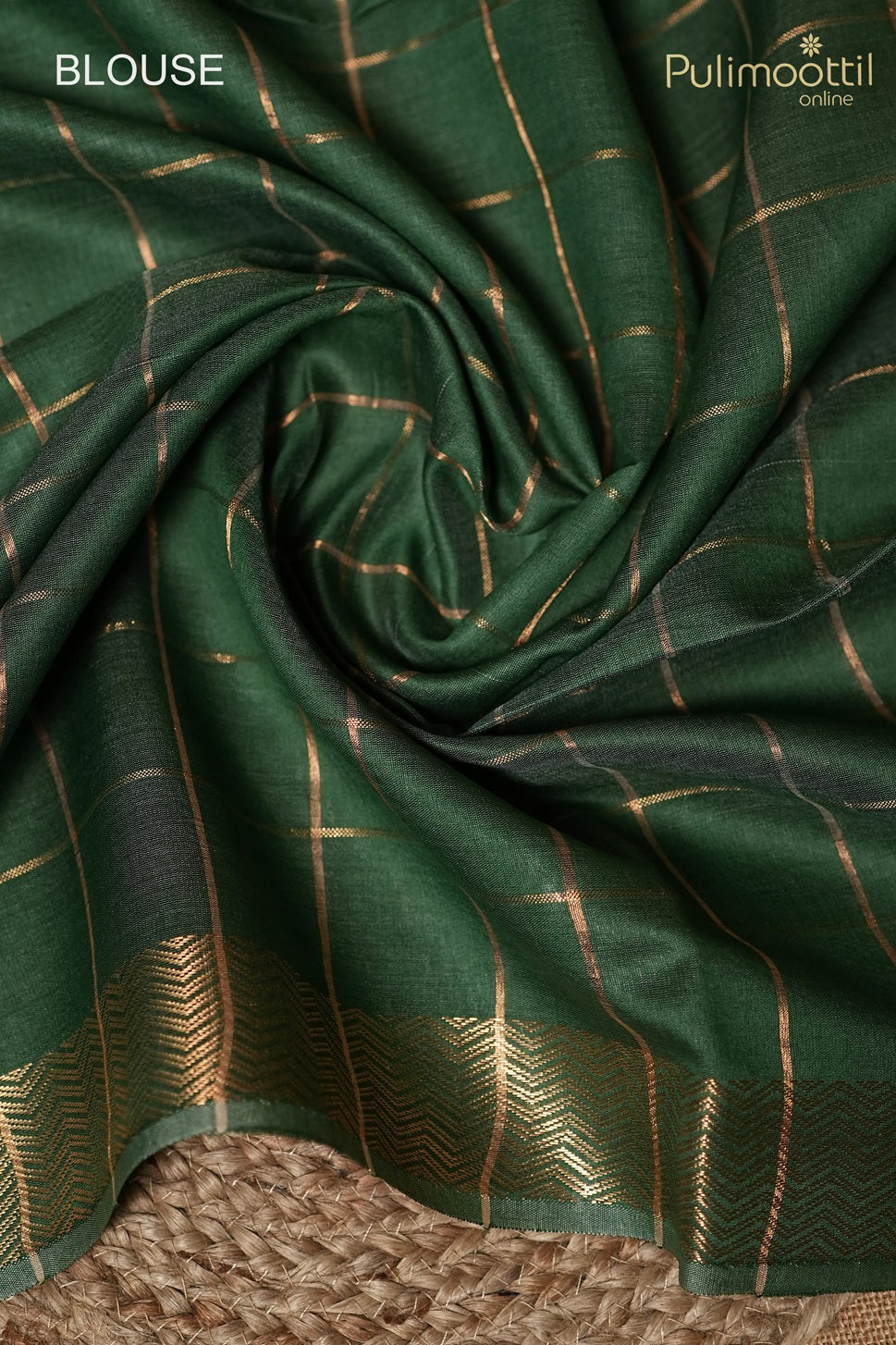 Light Chikoo Colour Jute Silk Saree