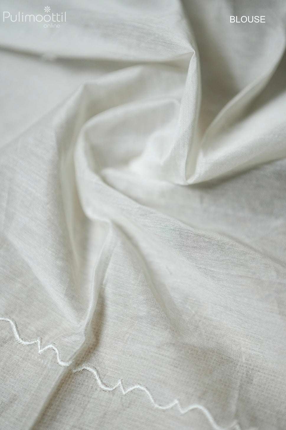 Off White Colour Chanderi Saree