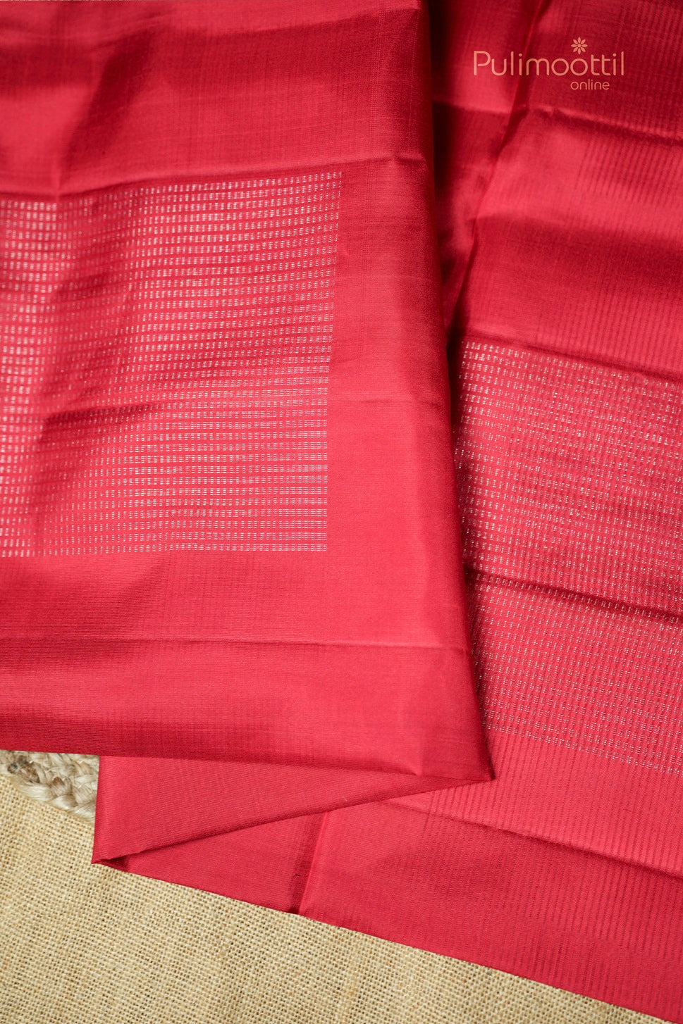 Red Colour Soft Silk Saree