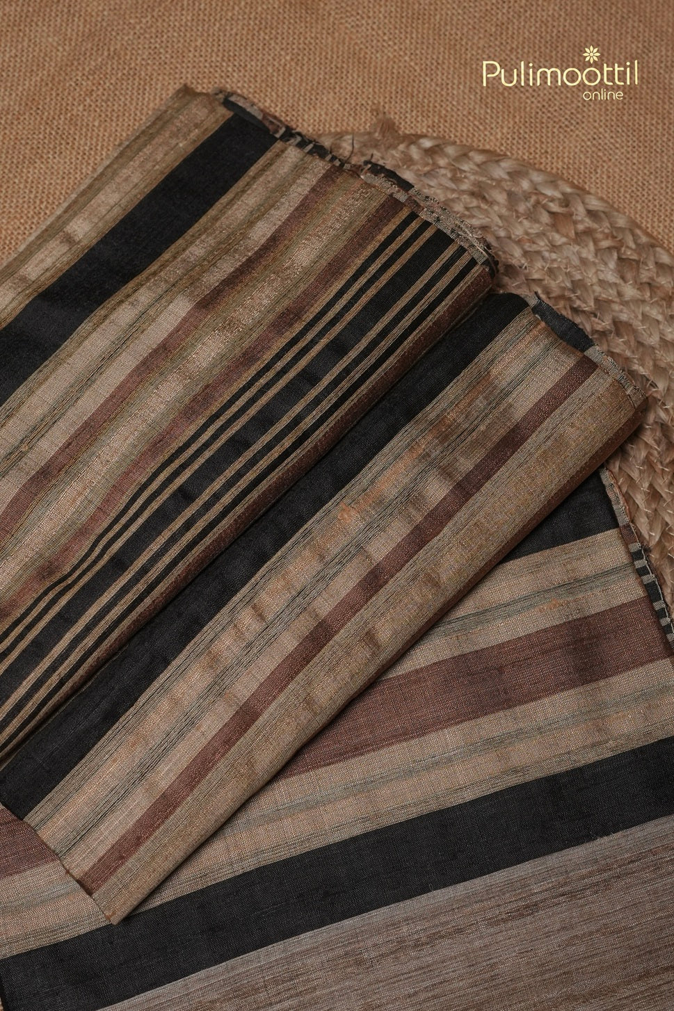 Multicolour Jute Silk Saree