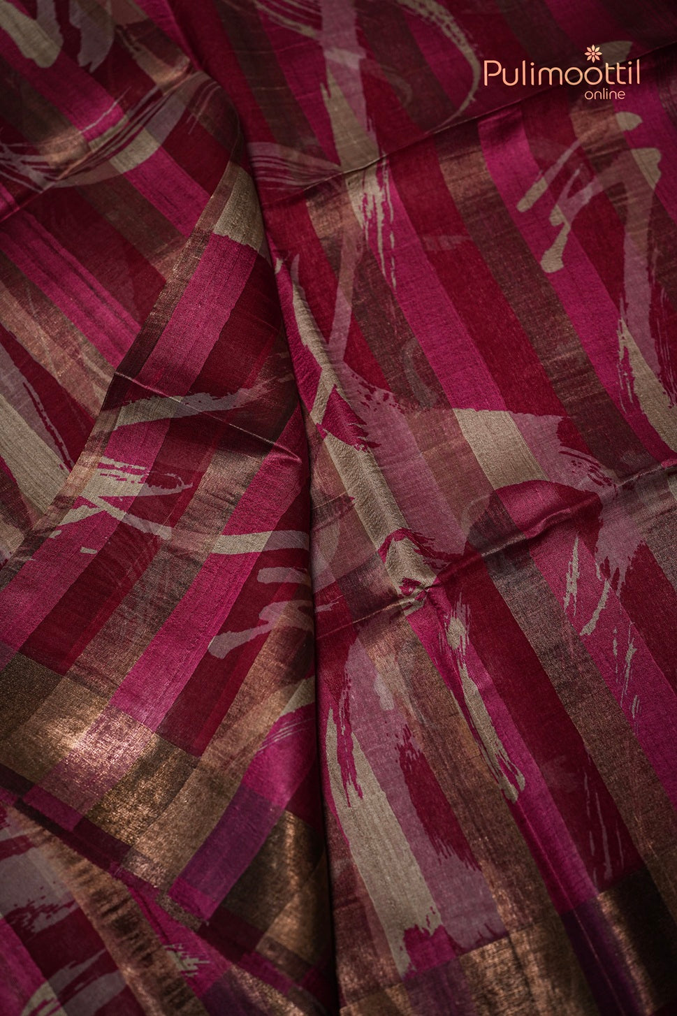 Multicolour Jute Silk Saree