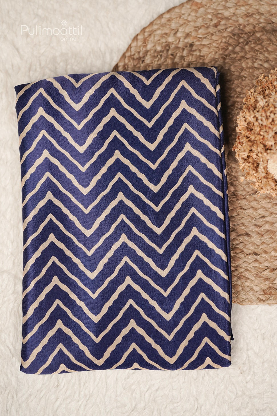 Blue Colour Modal Silk Saree