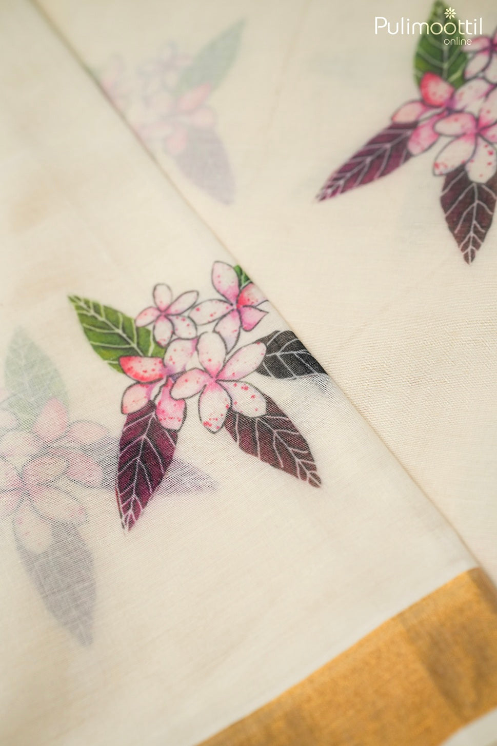 Kerala traditional cotton set saree