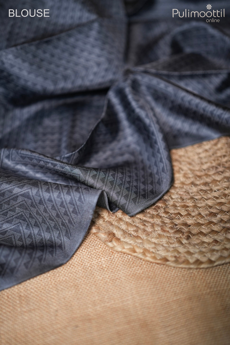 Black pure silk saree