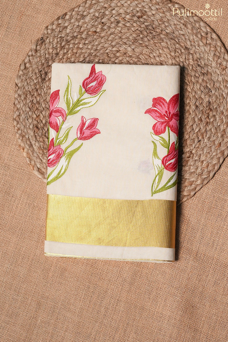 Kerala traditional cotton set saree