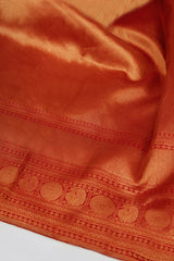 Red Color Kanchipuram Brocade Saree