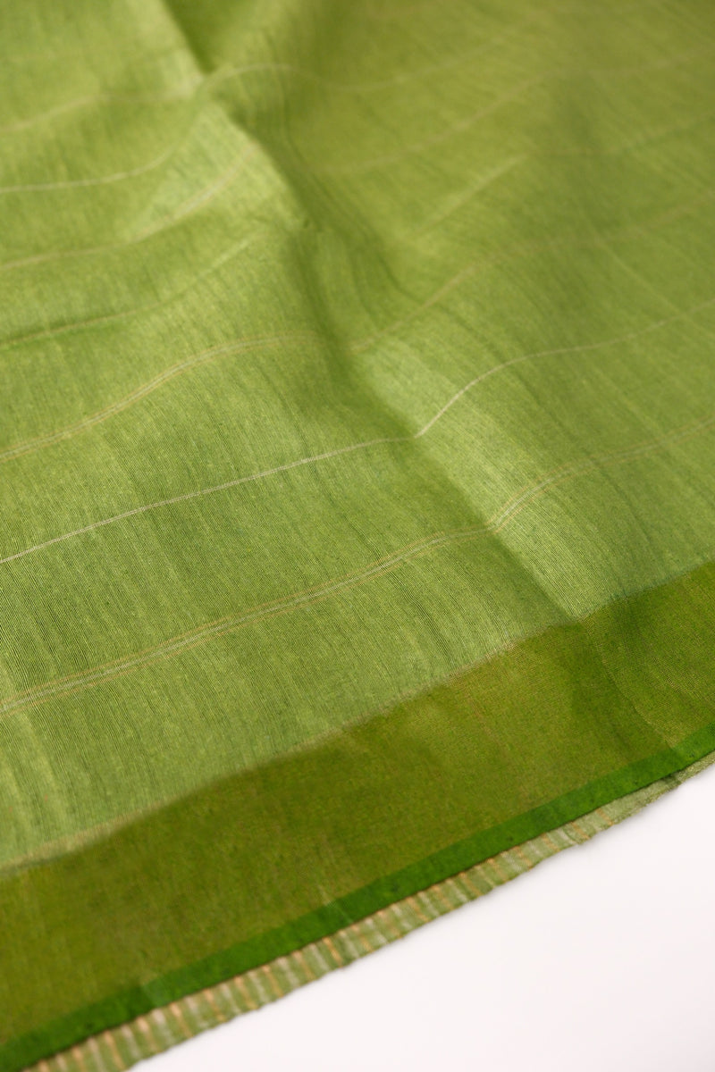 Multi Color Tussar Silk Saree