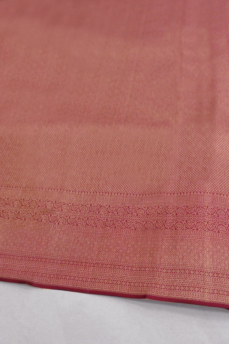 Purple Color Kanchipuram Silk Saree