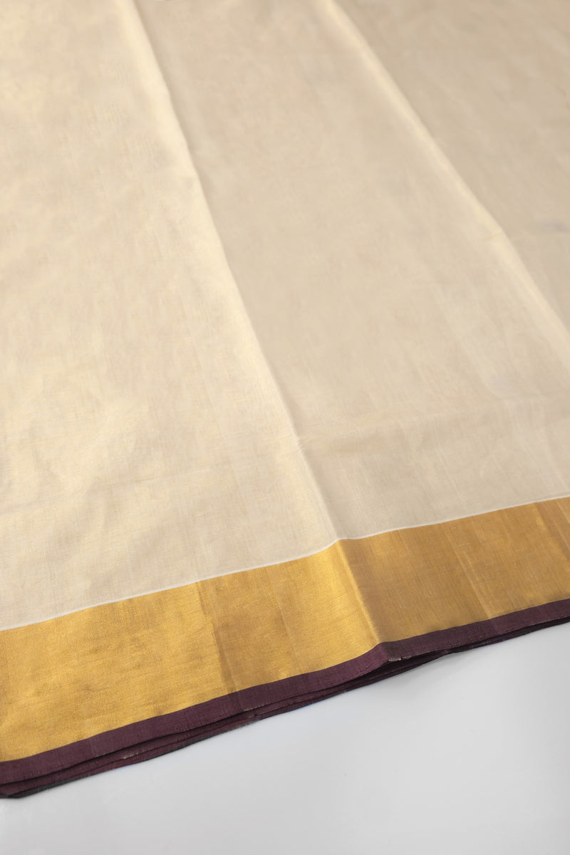 Handloom Tissue Kerala Saree