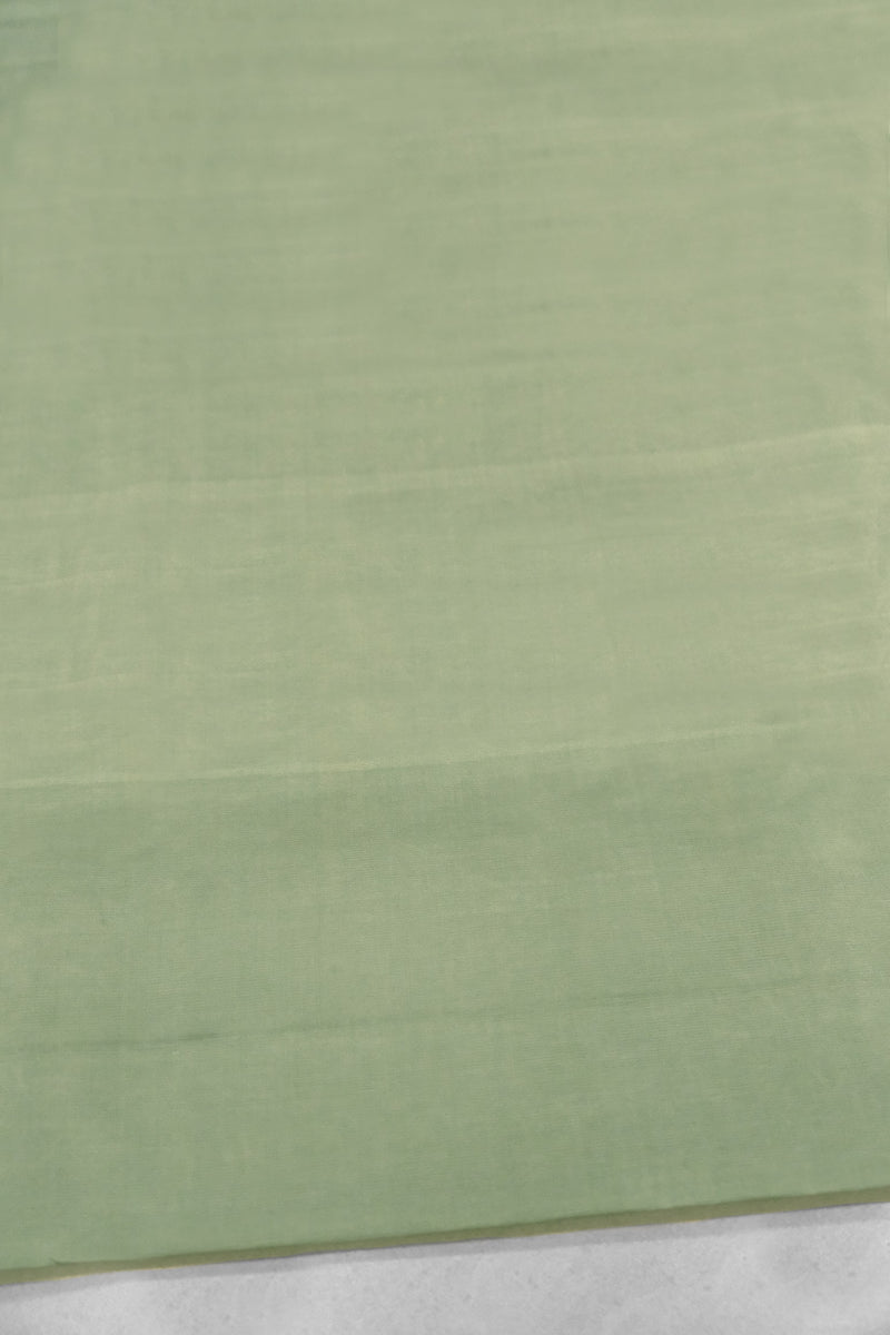 Pastel Green Color Kanchipuram Soft Silk Saree