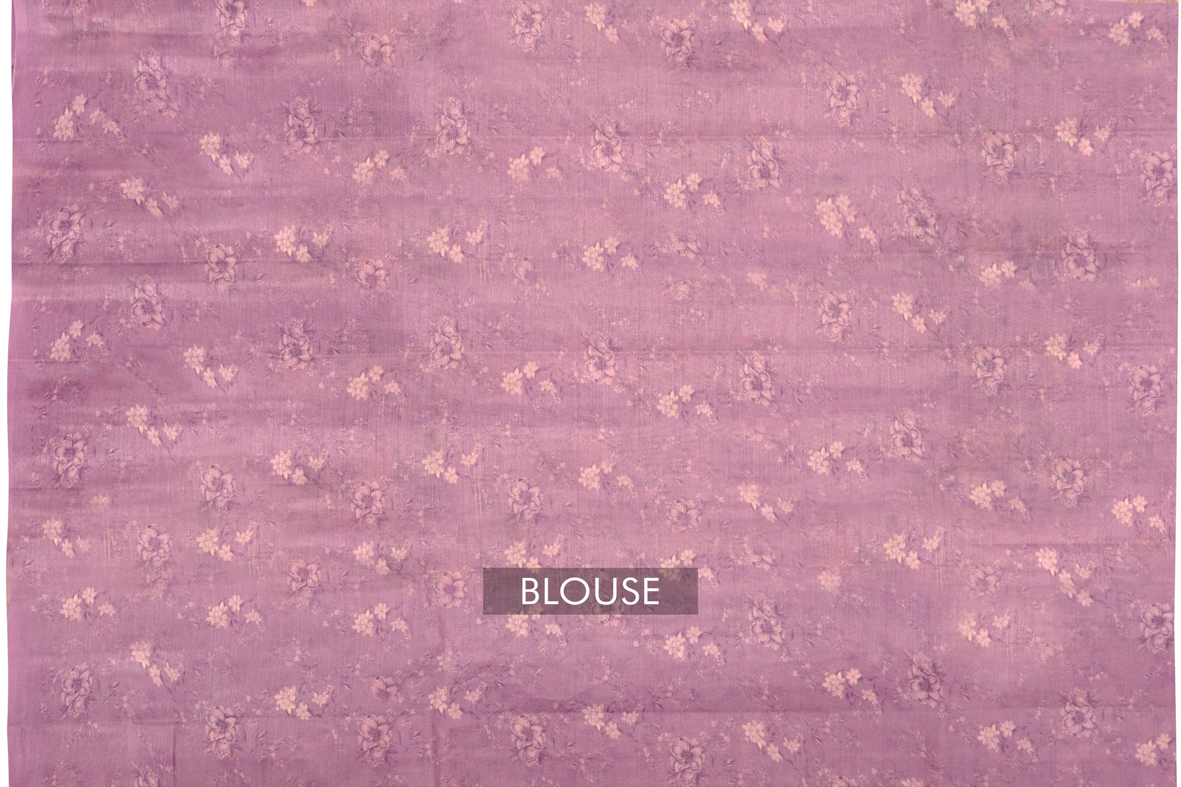Lavender Color Tussar Silk Saree