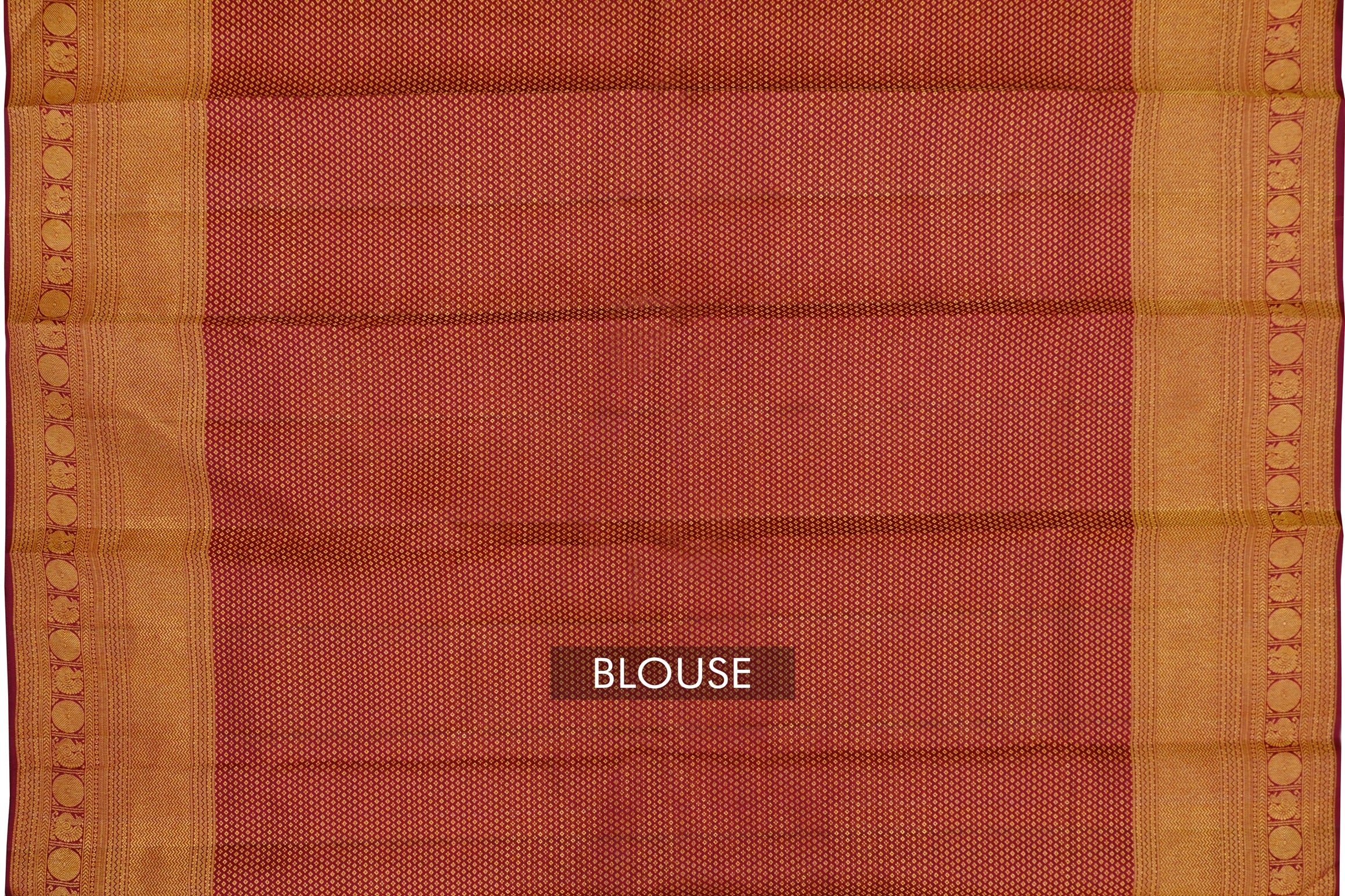 Maroon Color Kanchipuram Silk Saree