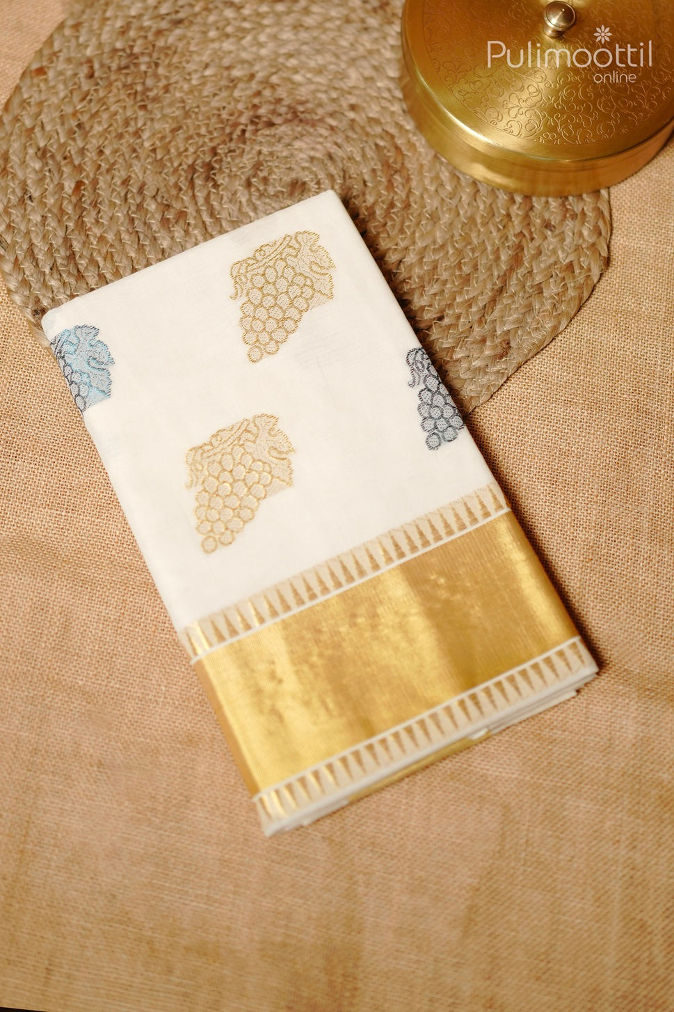 Kerala traditional handloom set saree