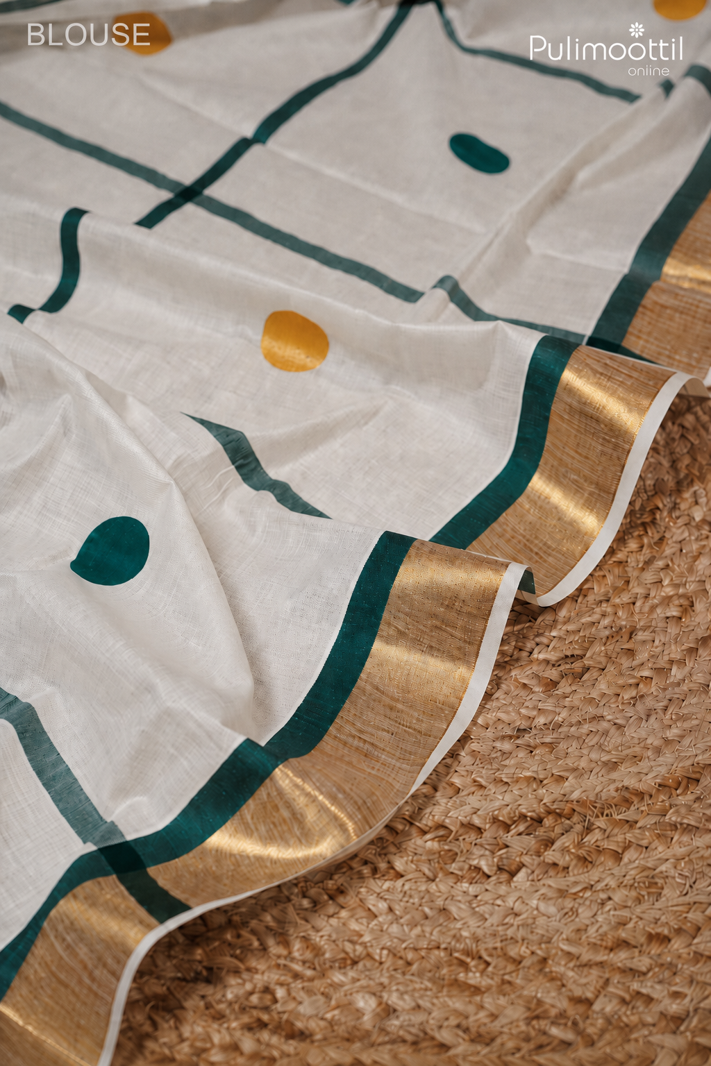 Kerala Traditional Cotton Set Saree