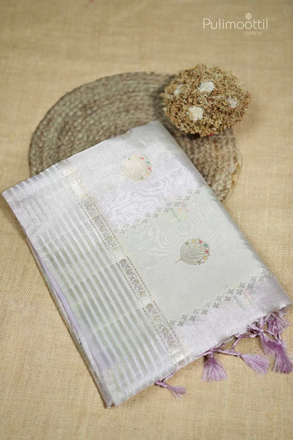 Multicolour Organza Fancy Saree