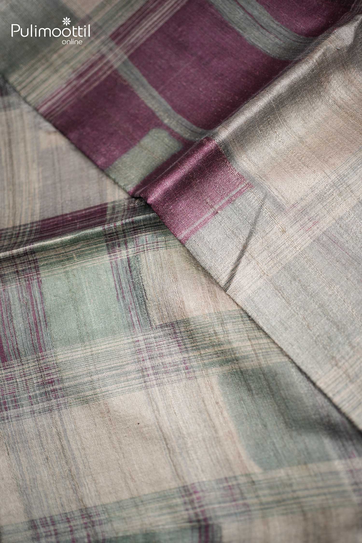 Multi Shade Jute Saree