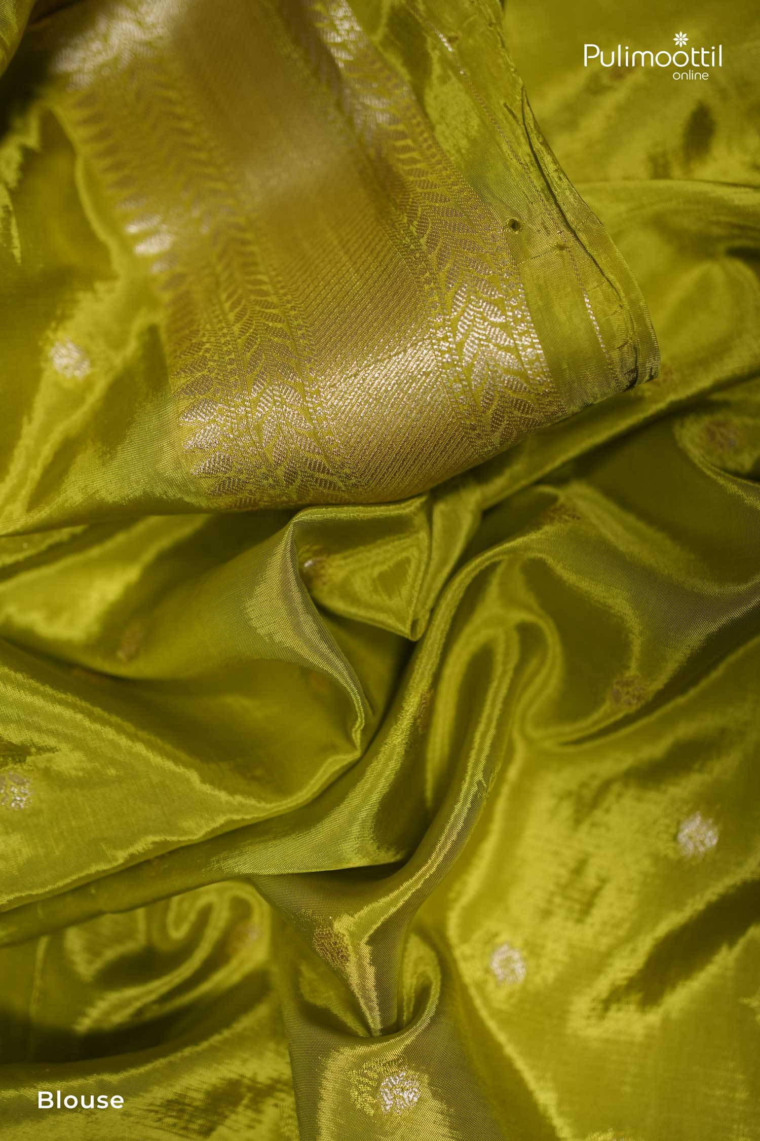 Pista Green Banarasi Saree