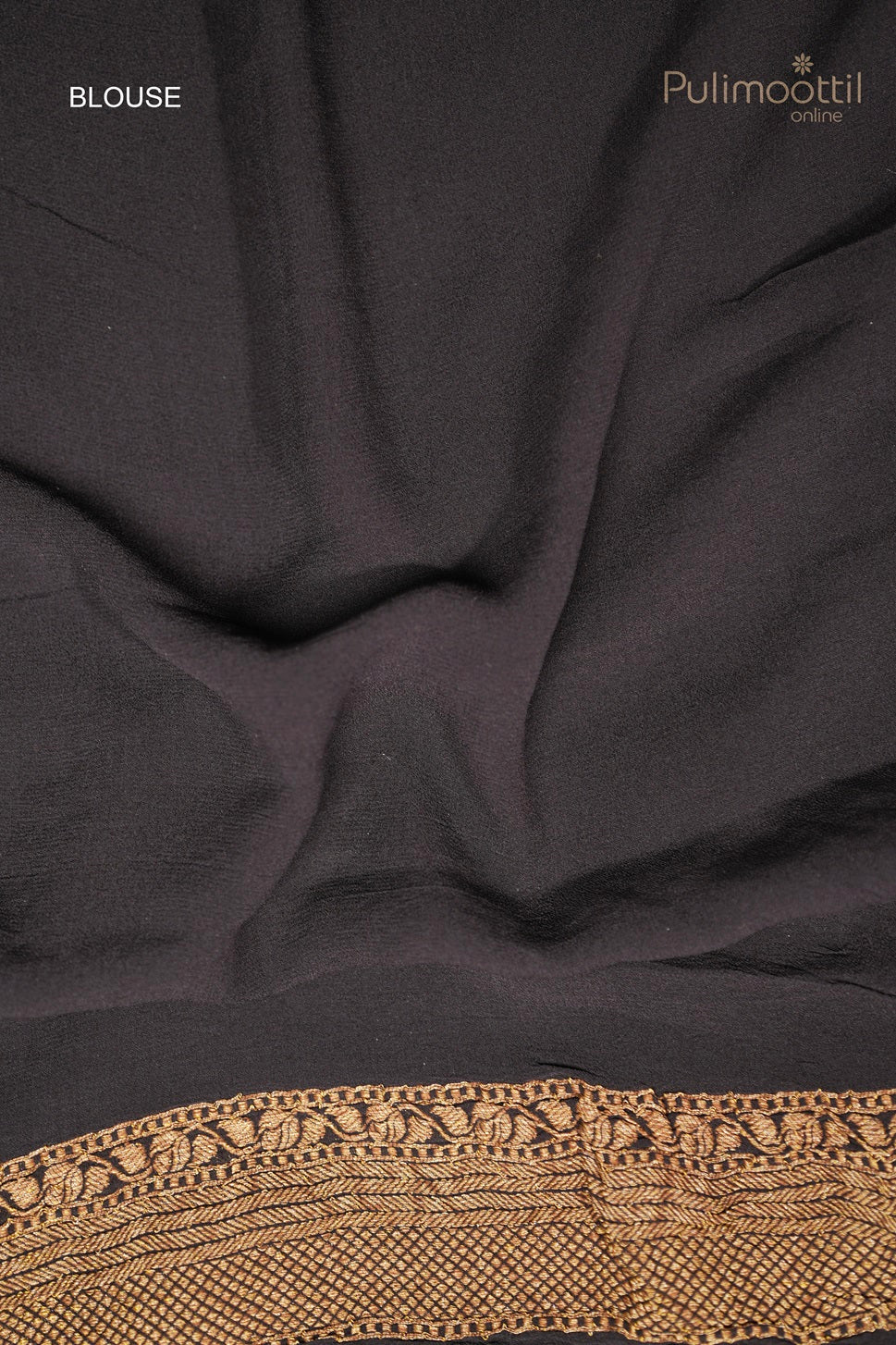Black Colour Banarasi Silk Saree