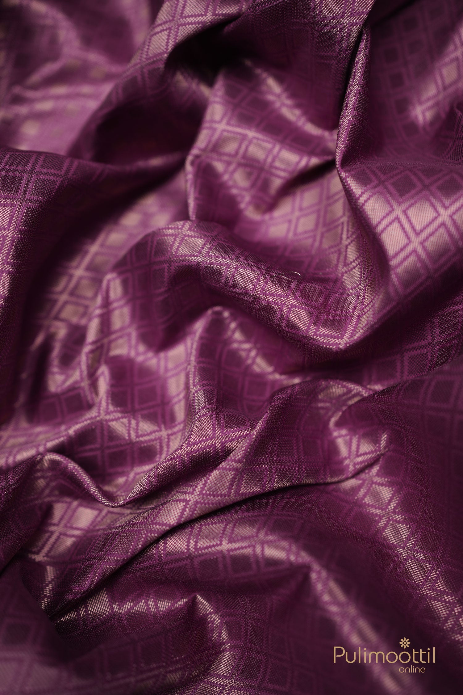 Vadamalli color semi silk saree