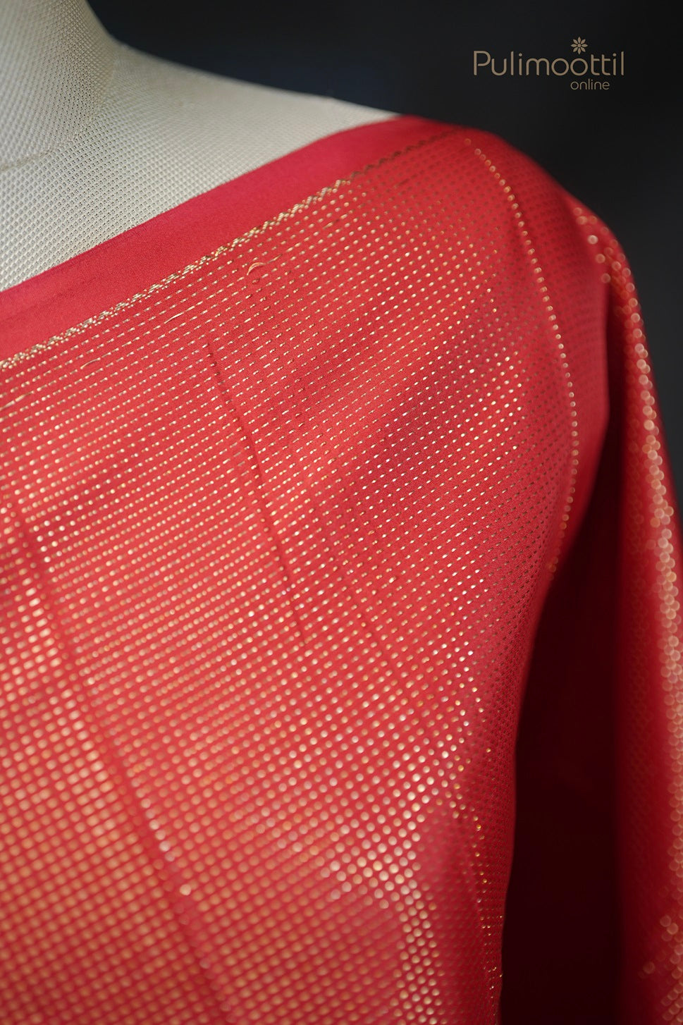 Red Colour Kanchipuram Saree