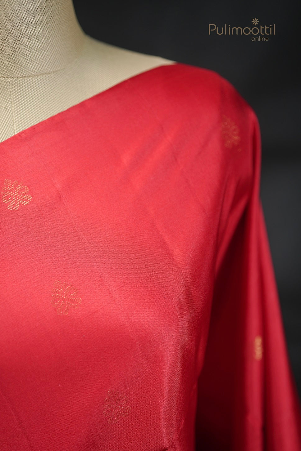 Red Colour Kanchipuram Soft Silk Saree