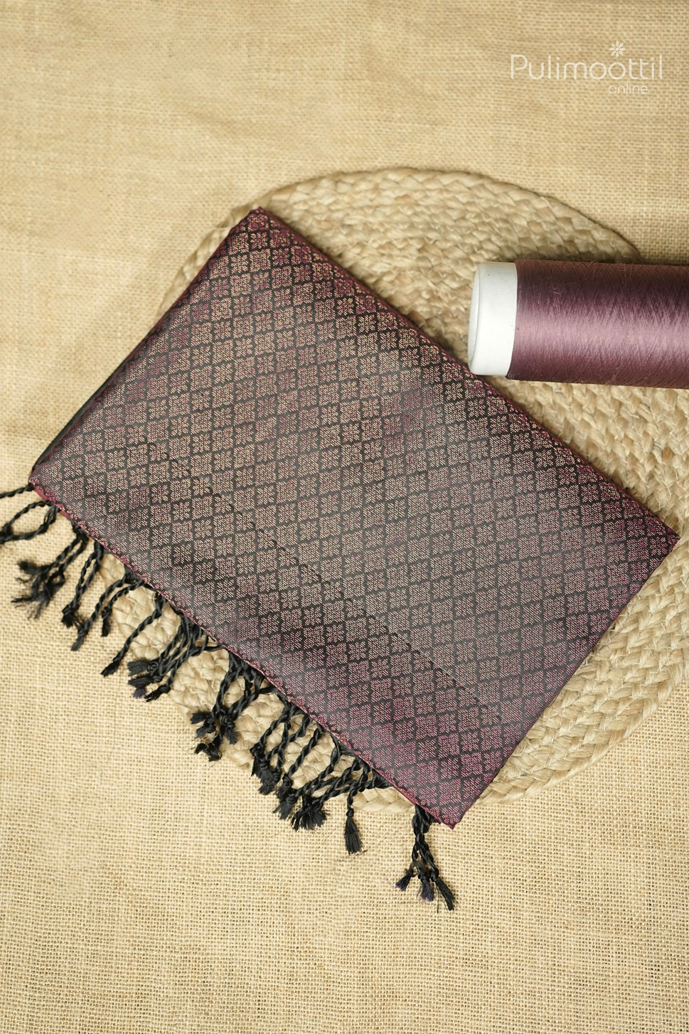 Maroon Colour Kanchipuram Soft Silk Saree