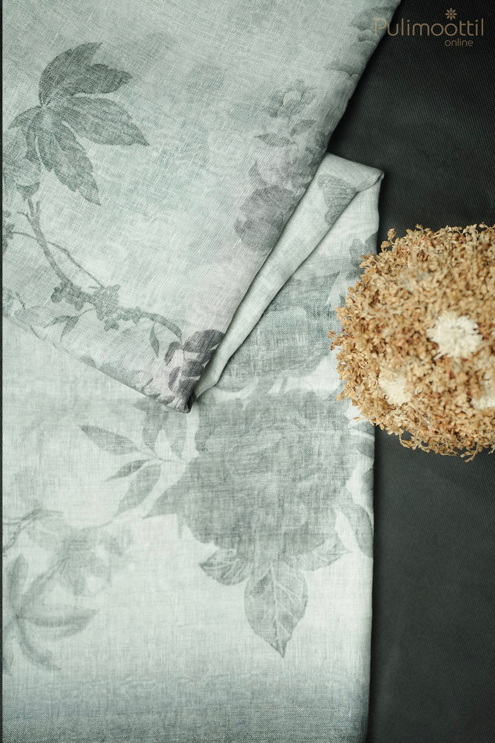 White Colour Silver Tissue Lining Silk Saree