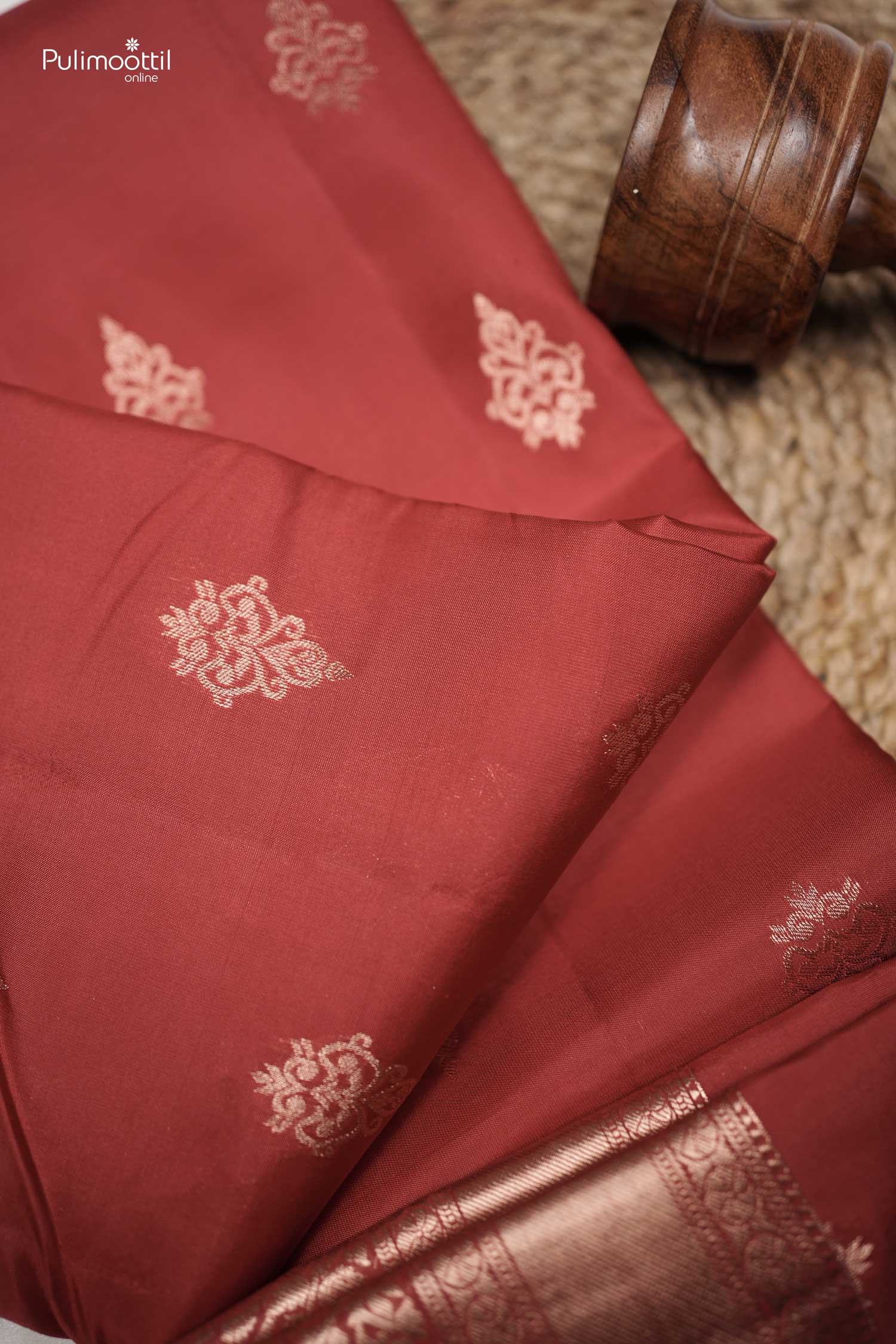 Red Colour Kanchipuram Saree.