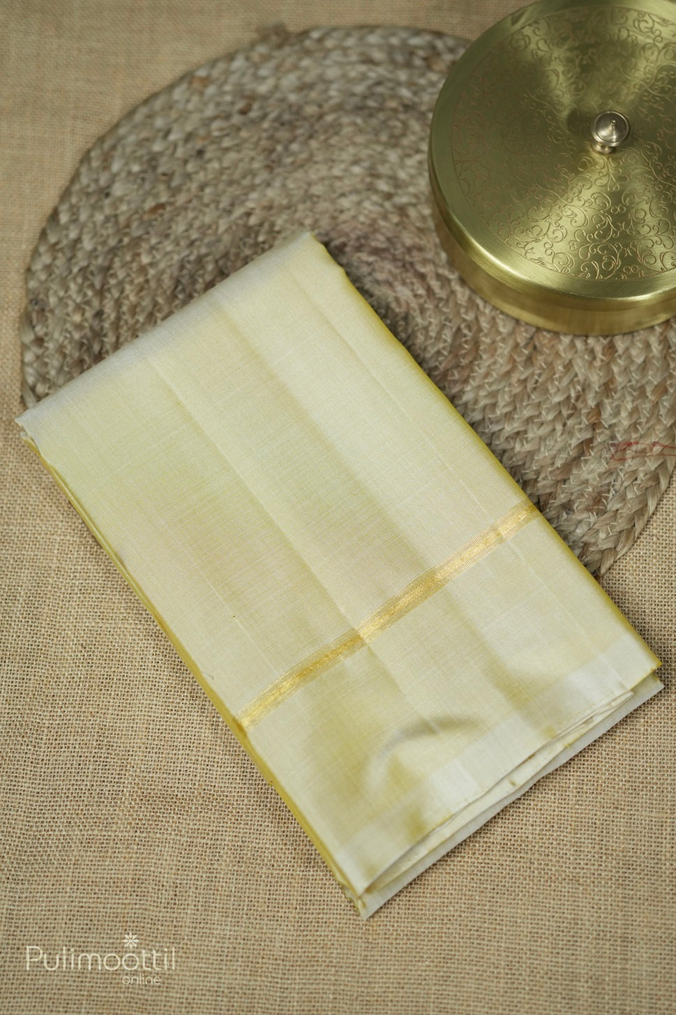 Pastel Yellow Colour Kanchipuram Soft Silk Saree